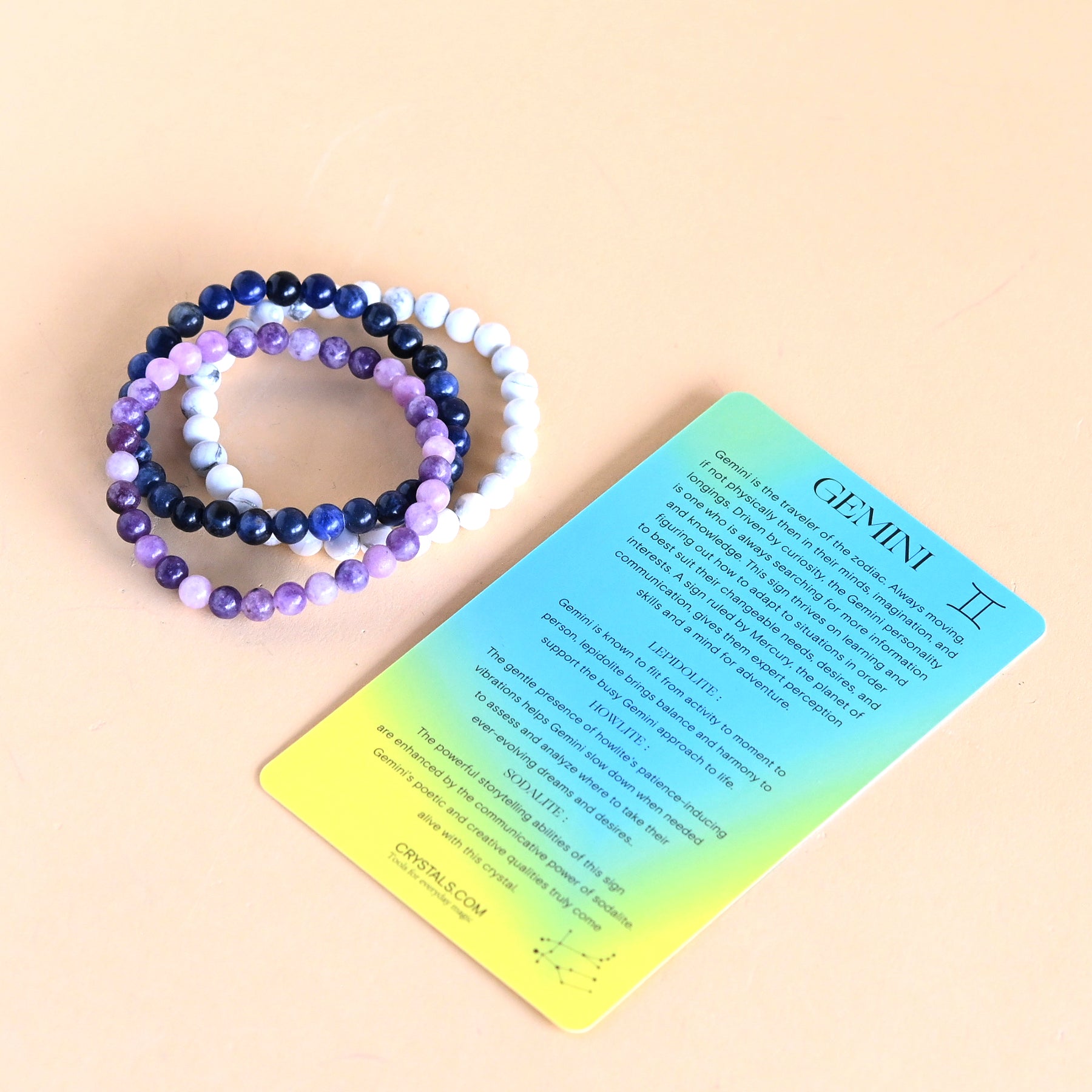 Gemini Bracelet Trio CRYSTALS.COM