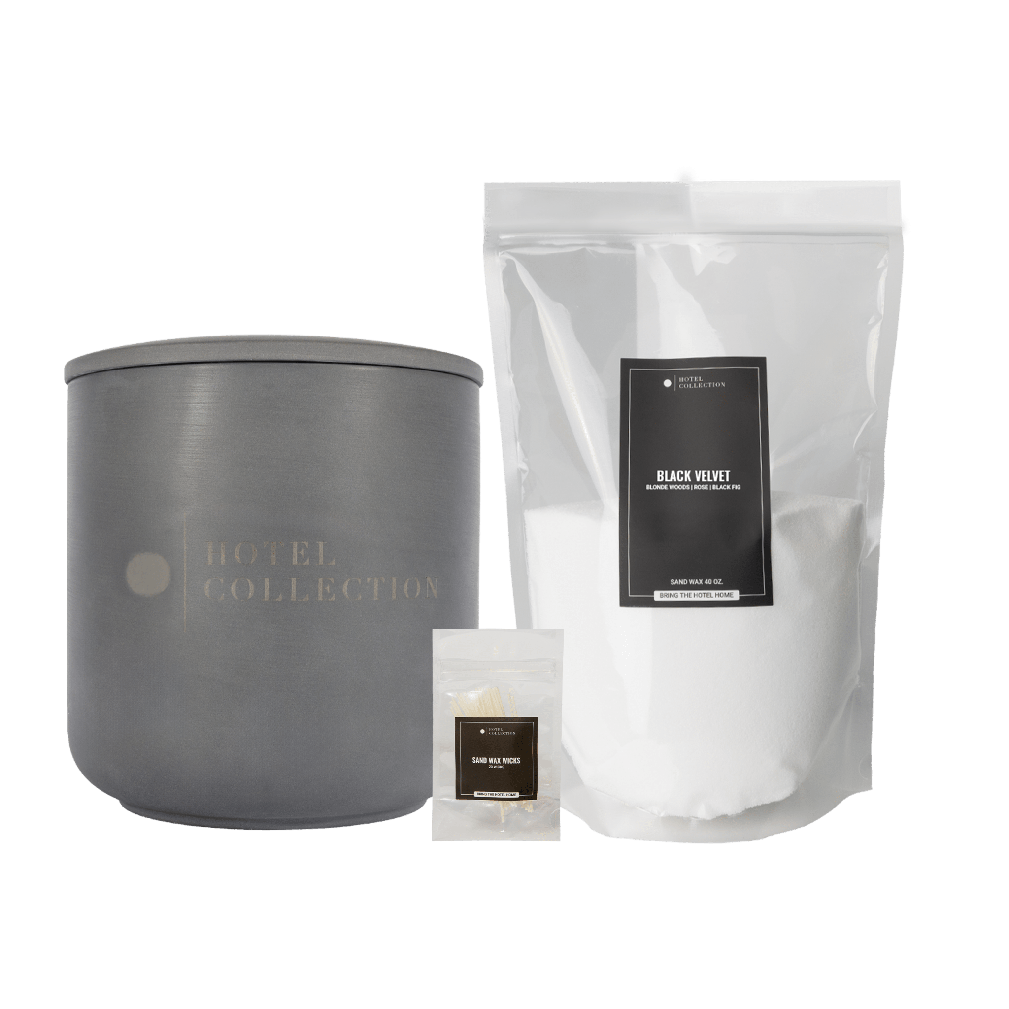 Grande Ceramic Sand Wax Set Aroma360