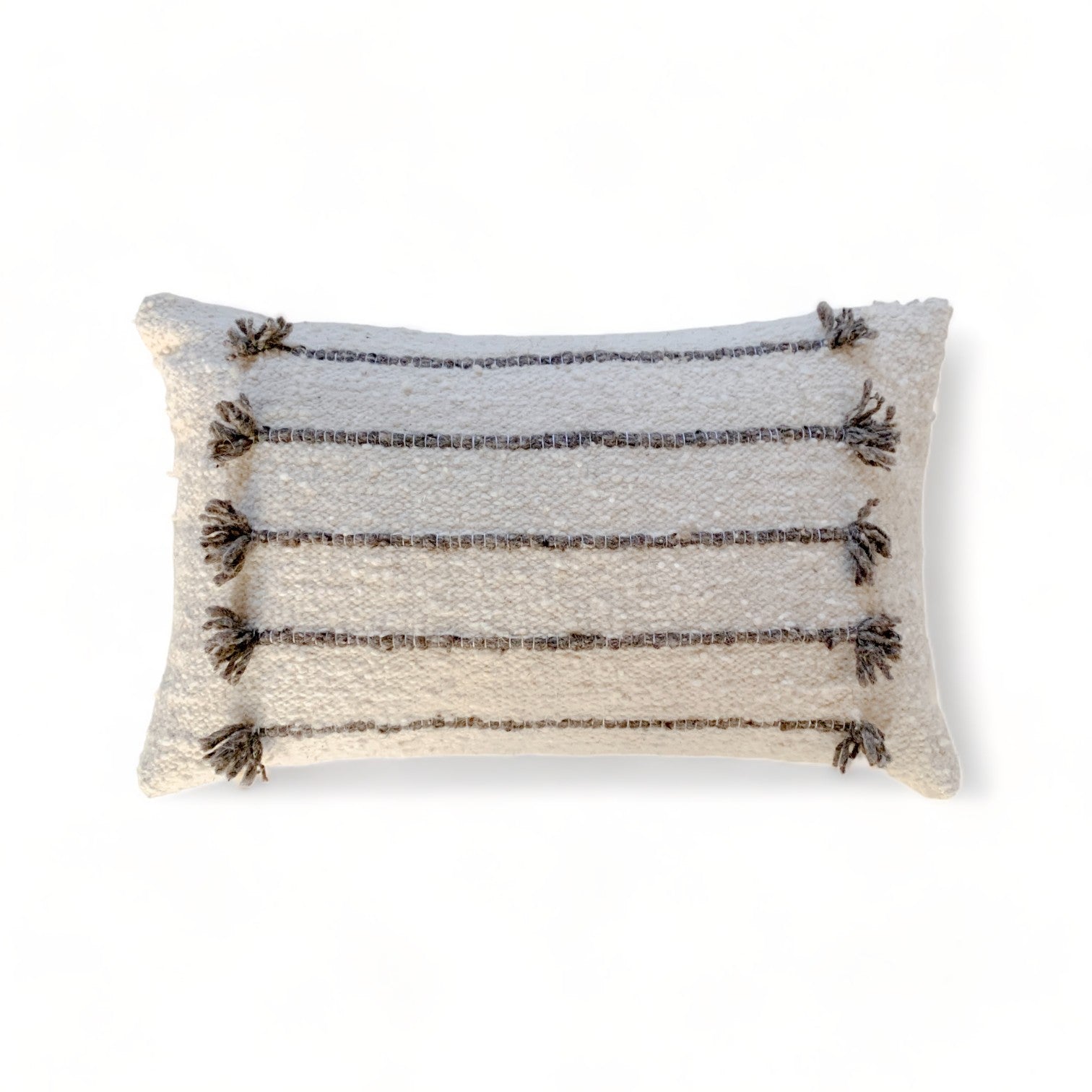Gray Wool Pillow Covers by Diego Olivero Studio MESO