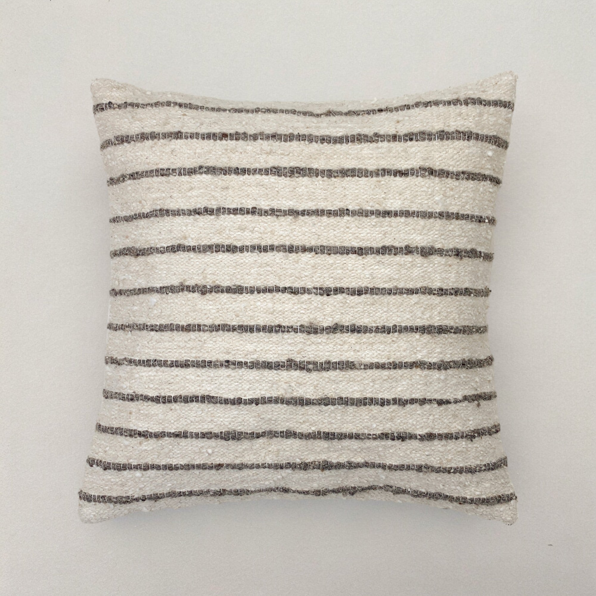Gray Wool Pillow Covers by Diego Olivero Studio MESO