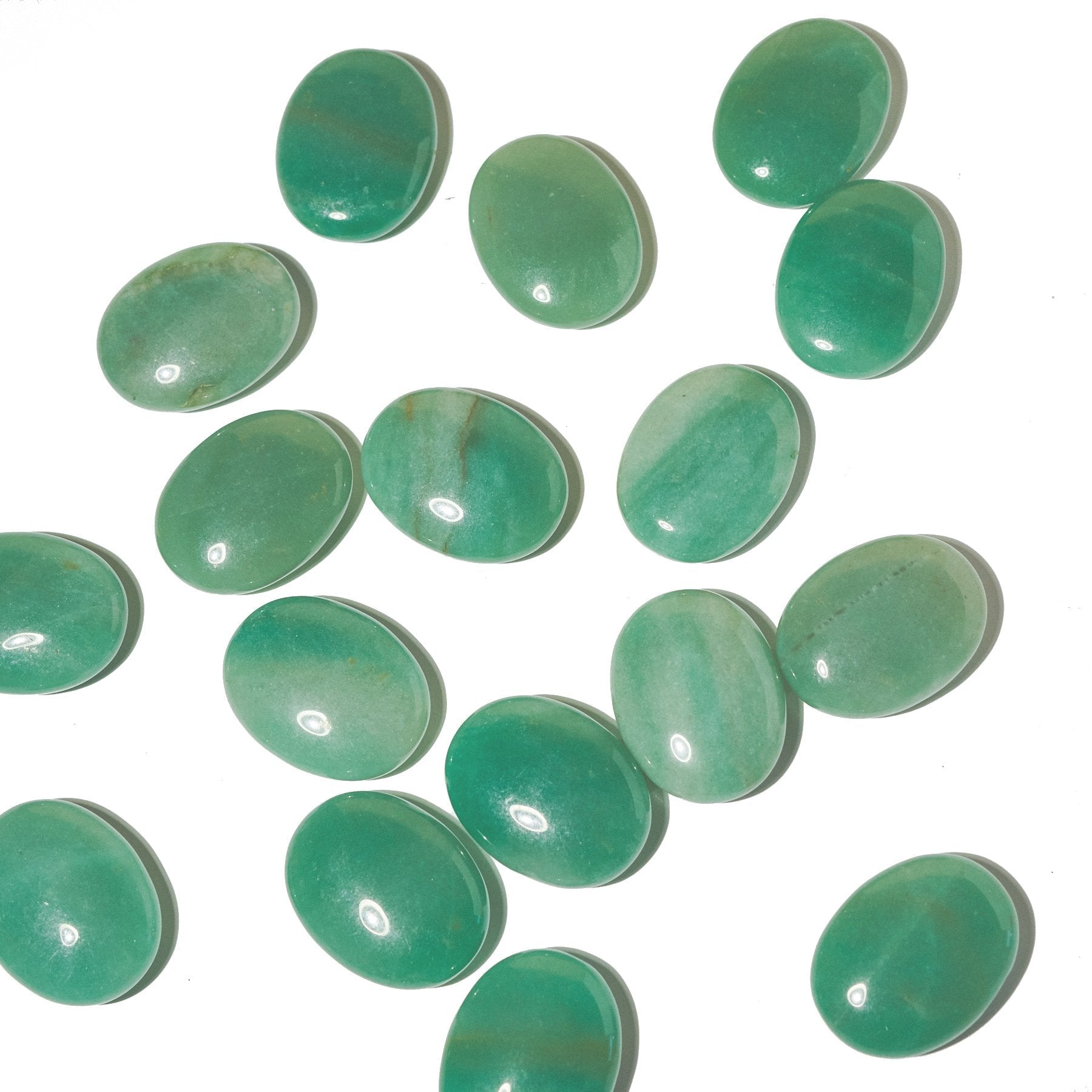 Green Aventurine Palm Stone CRYSTALS.COM
