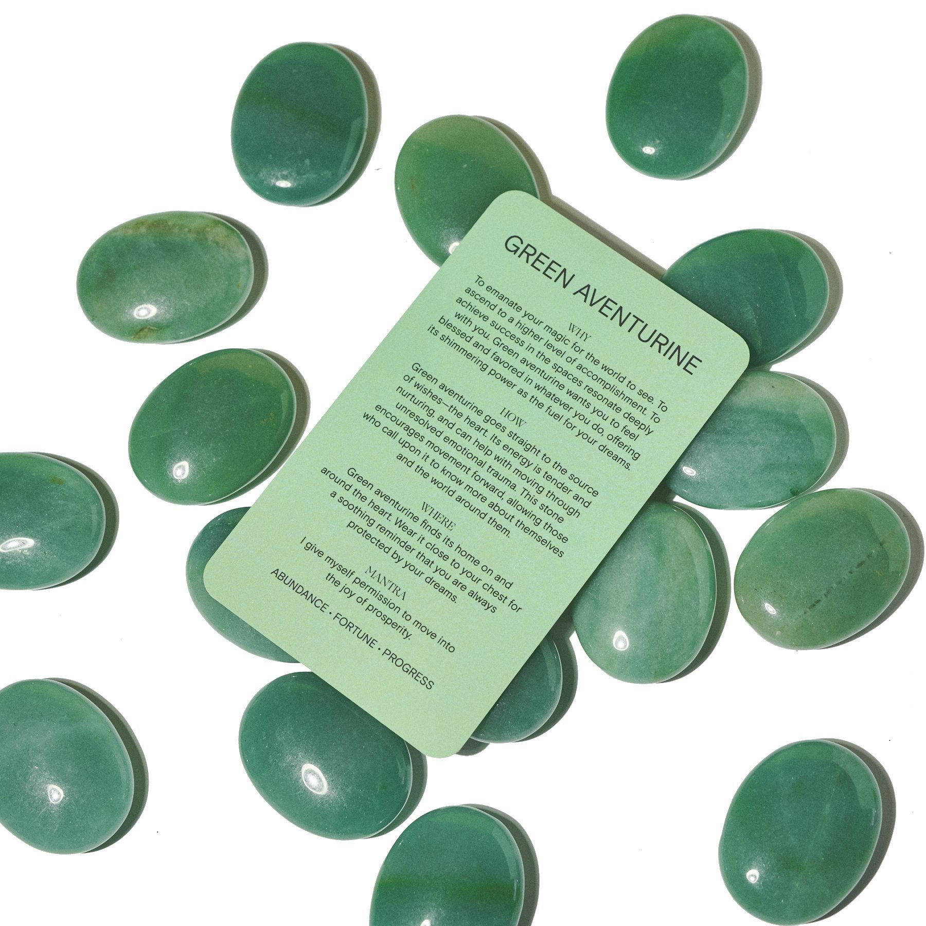 Green Aventurine Palm Stone CRYSTALS.COM