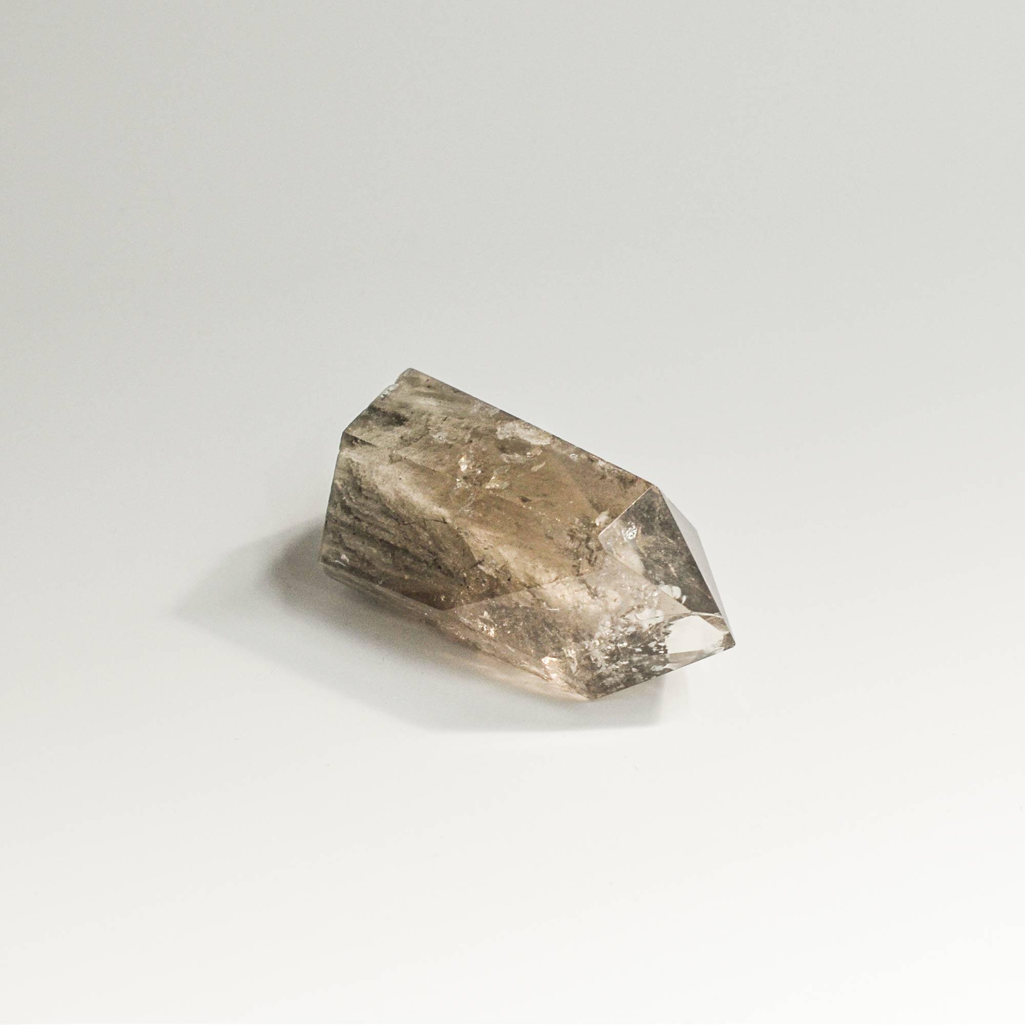 Grey Phantom Quartz Crystal Tower CEDAR AND MYRRH