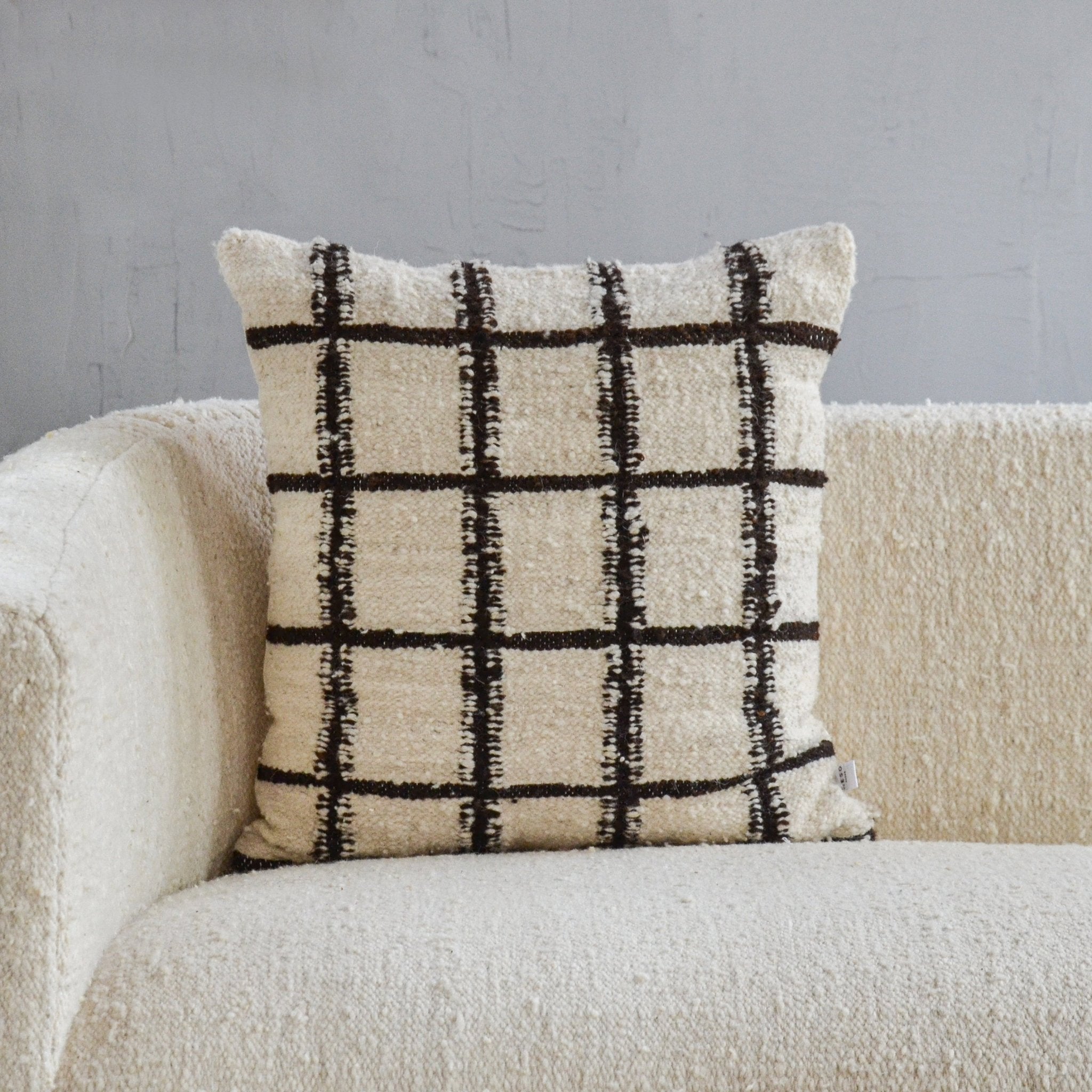 Grid Wool Pillow Cover by Diego Olivero Studio MESO