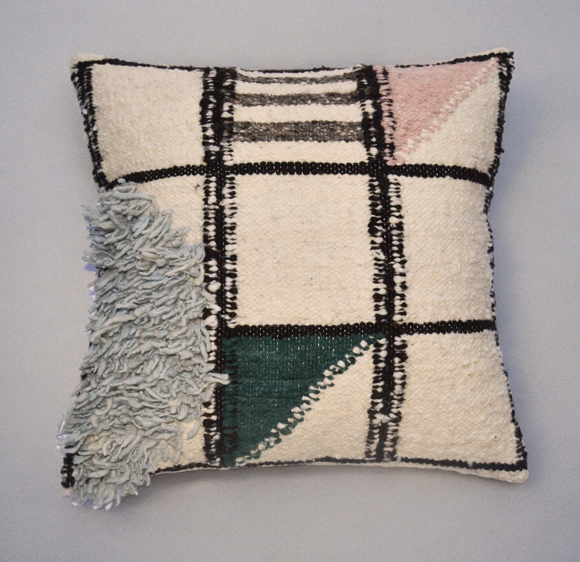 Grid Wool Pillow Covers by Diego Olivero Studio MESO