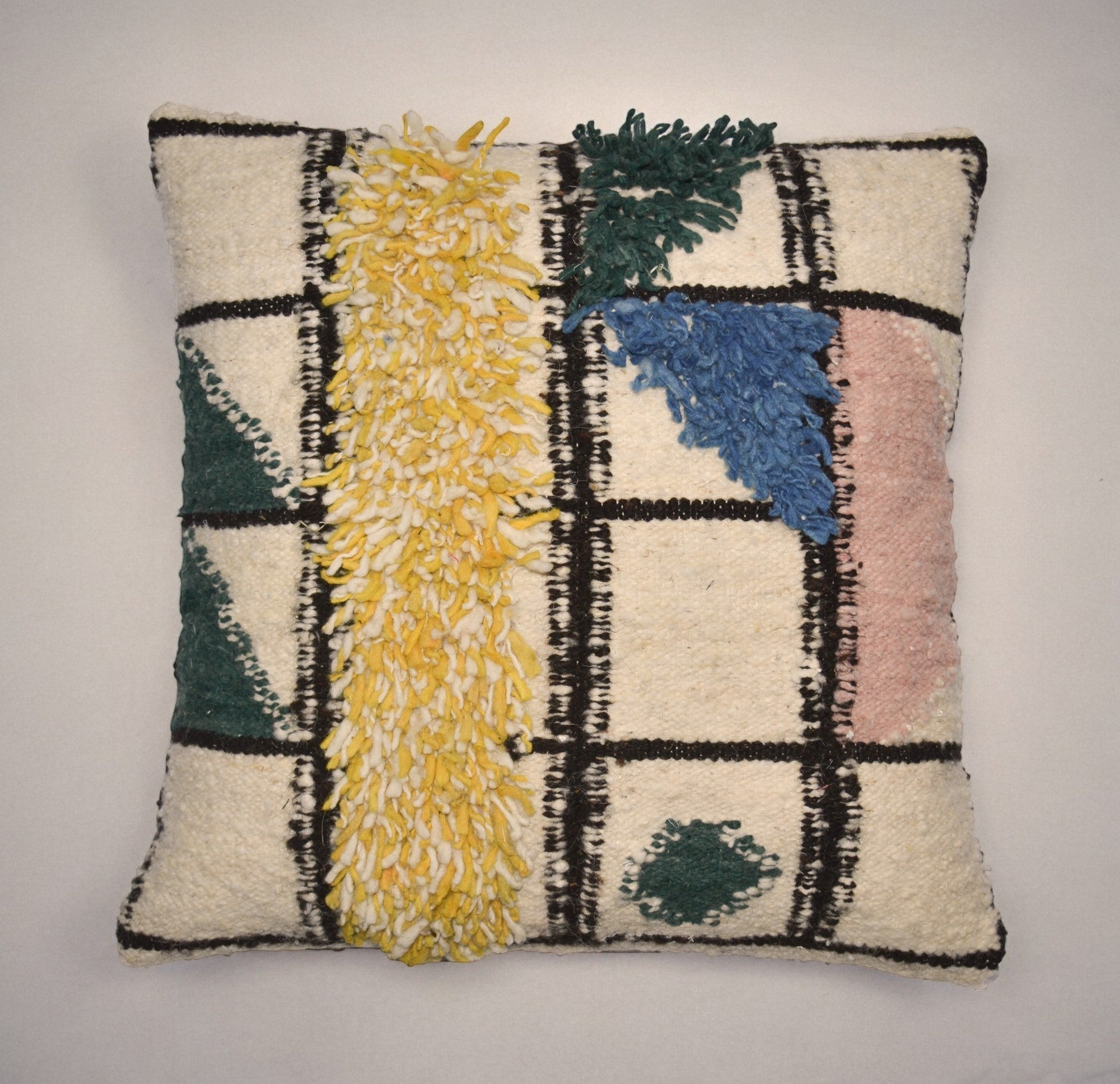 Grid Wool Pillow Covers by Diego Olivero Studio MESO
