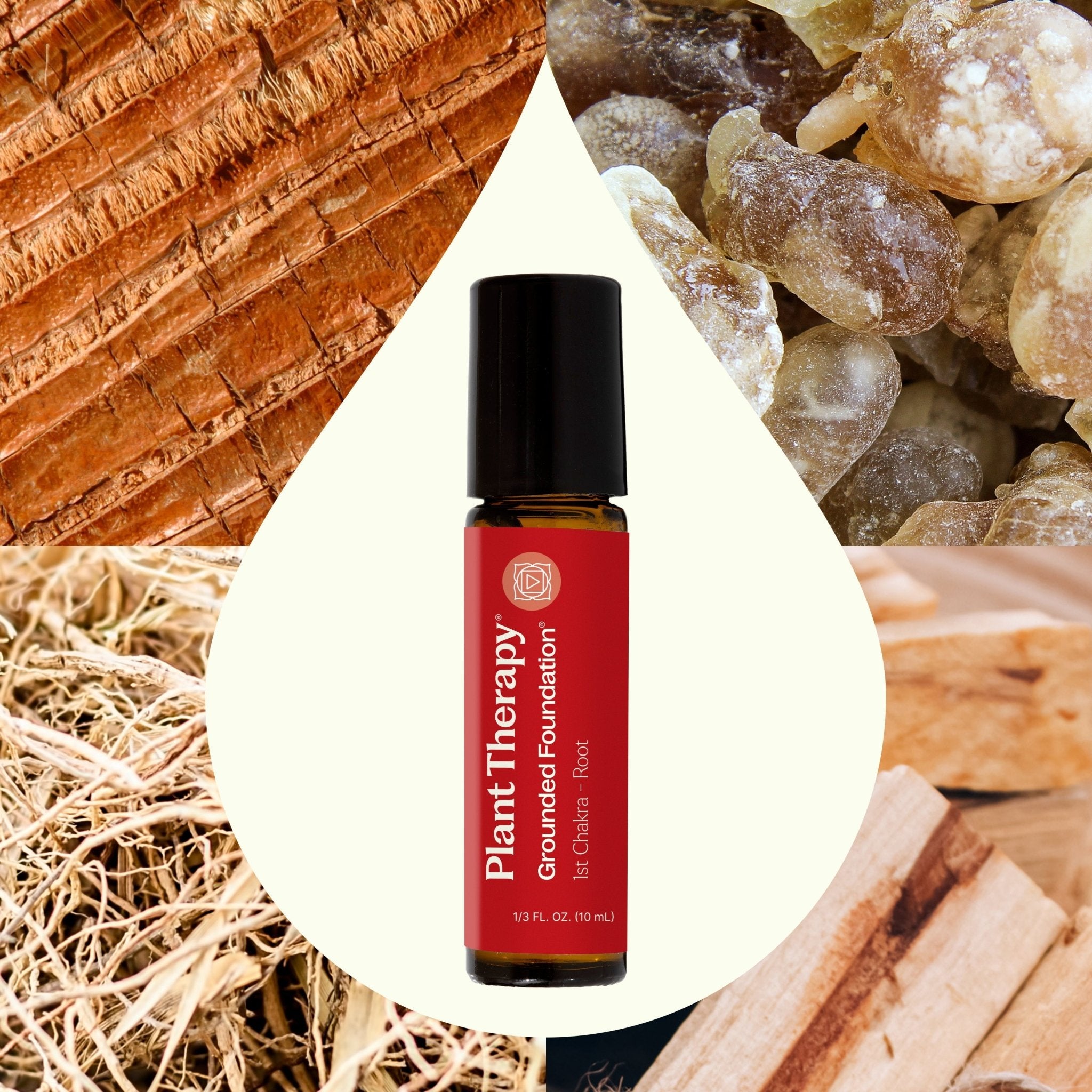 Grounded Foundation (Root Chakra) Essential Oil Pre - Diluted Roll - On Plant Therapy