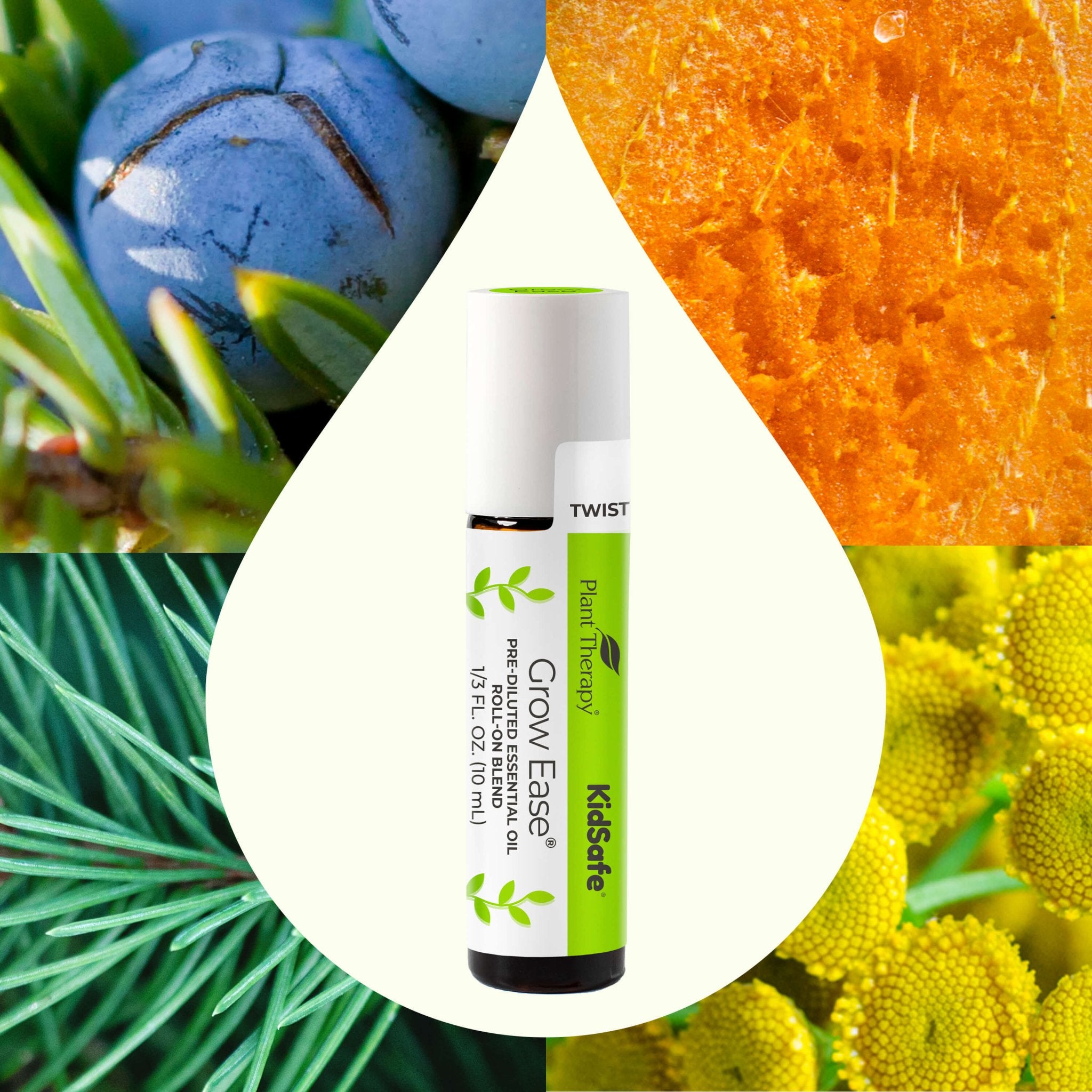 Grow Ease KidSafe Essential Oil Pre - Diluted Roll - On Plant Therapy