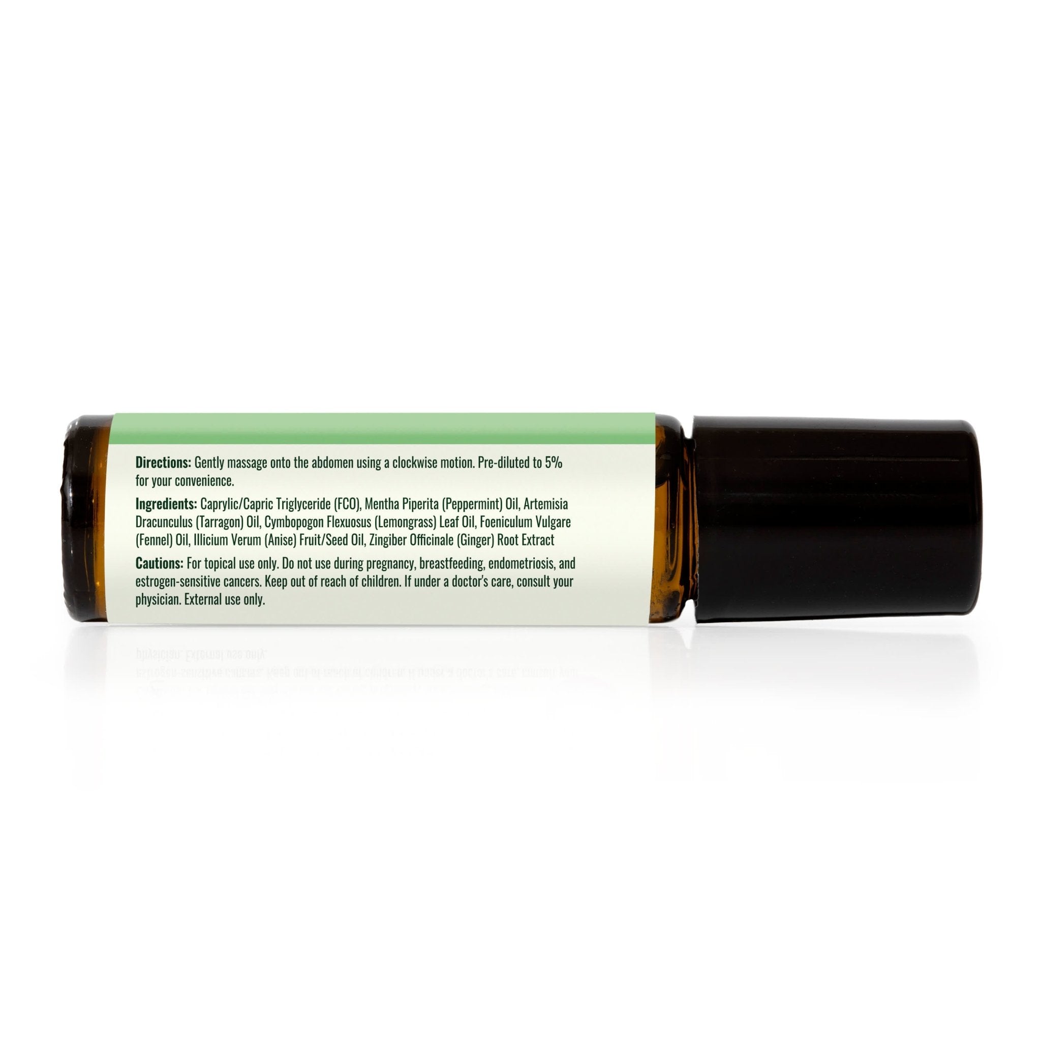 Gut Aid™ Essential Oil Blend Pre - Diluted Roll - On Plant Therapy