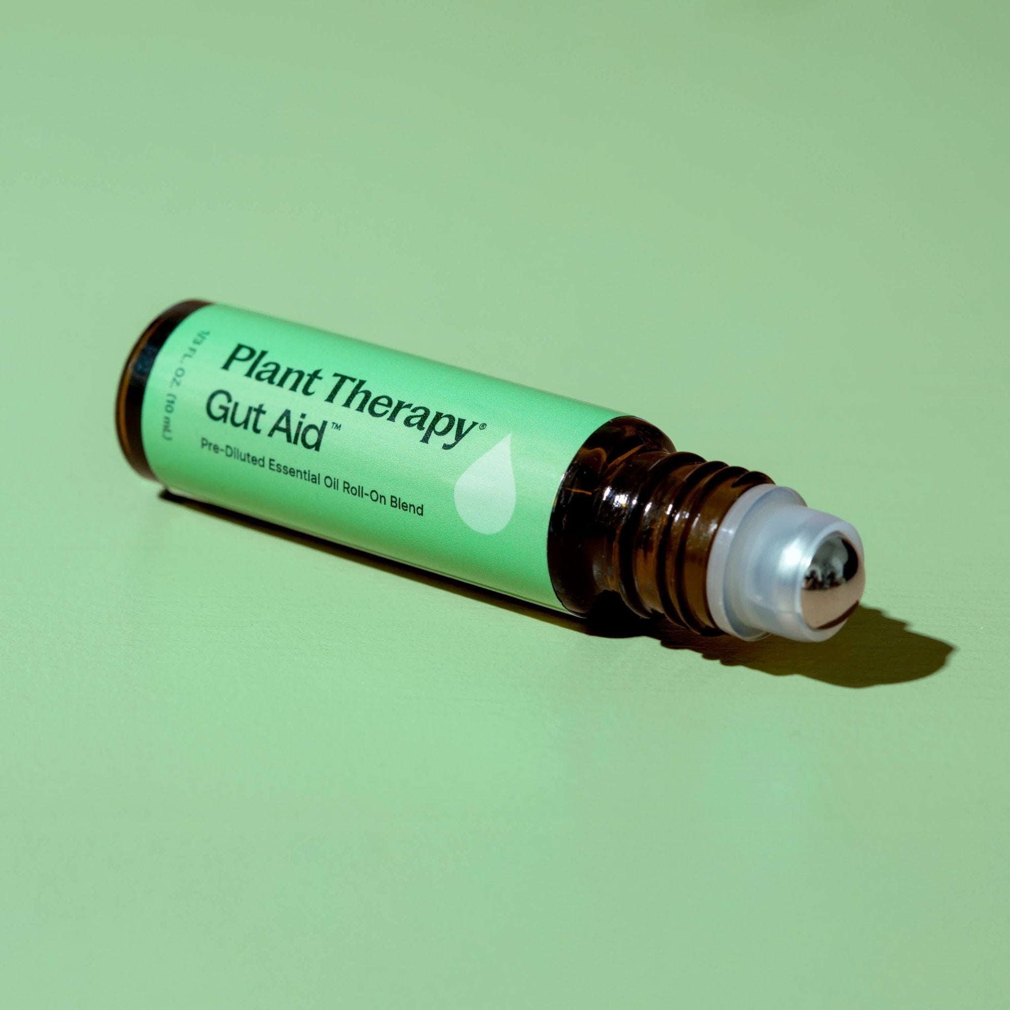 Gut Aid™ Essential Oil Blend Pre - Diluted Roll - On Plant Therapy