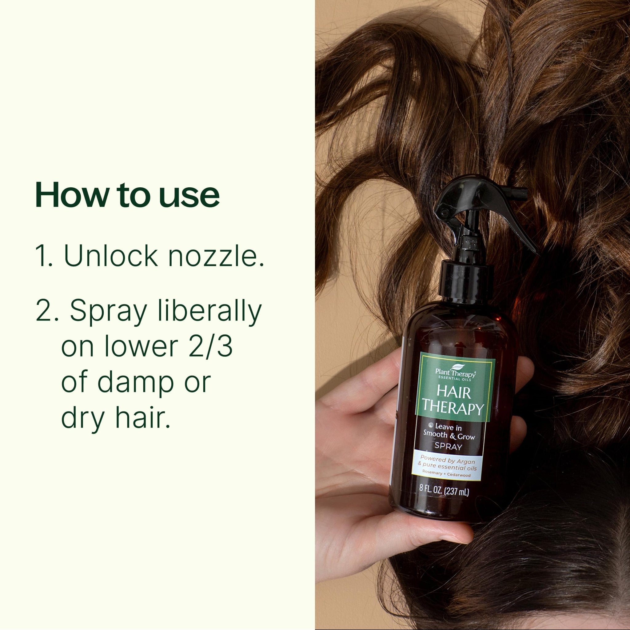 Hair Therapy Leave In Smooth & Grow Spray Plant Therapy