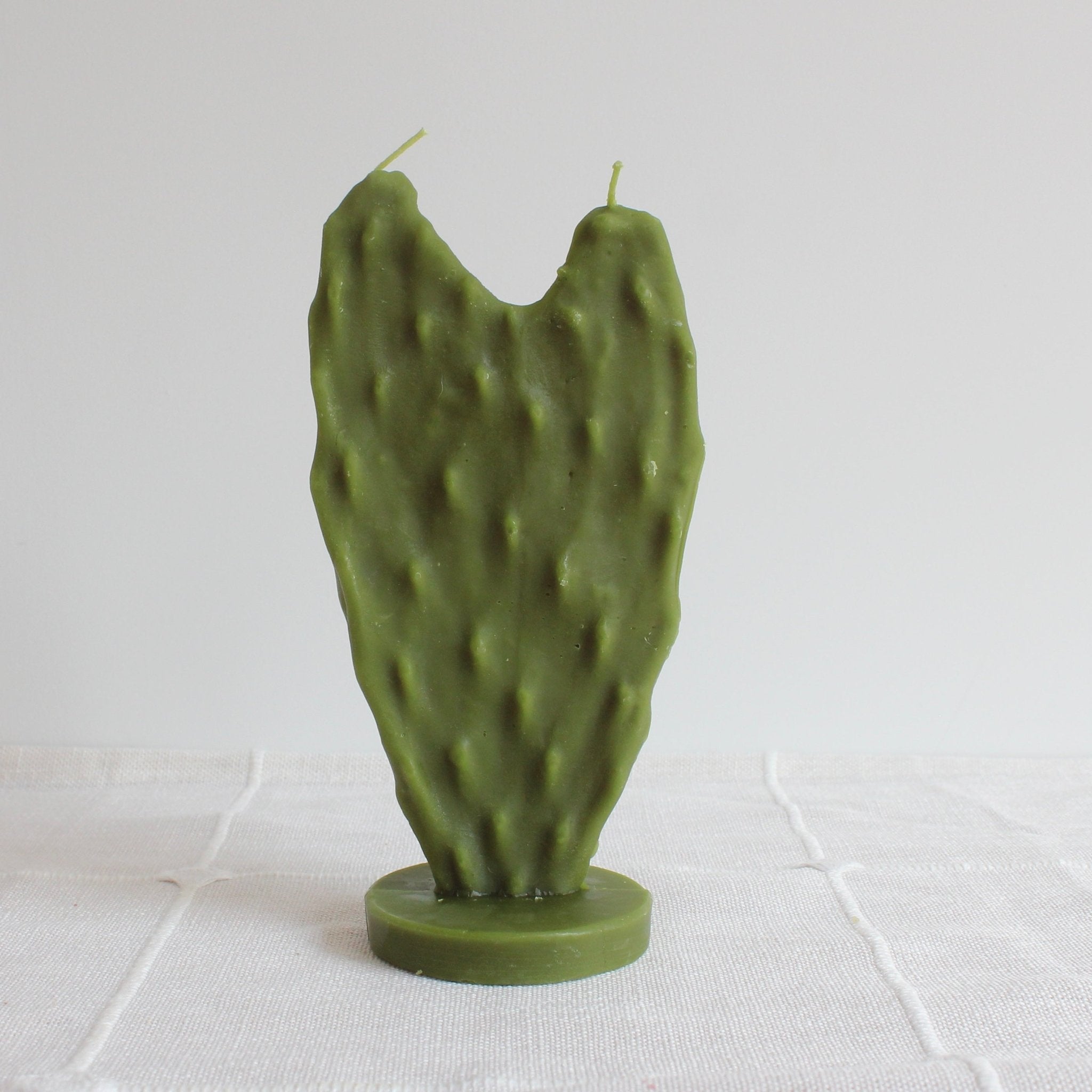 Heart Nopal Beeswax Candle Happy Organics