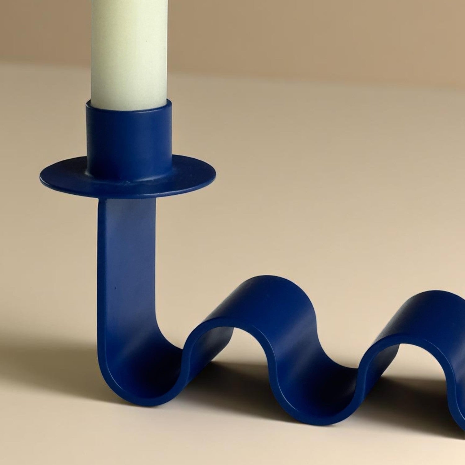 Helen Electric Blue Candle Holder by MESO MESO