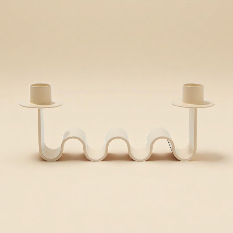 Helen White Candle Holder MESO