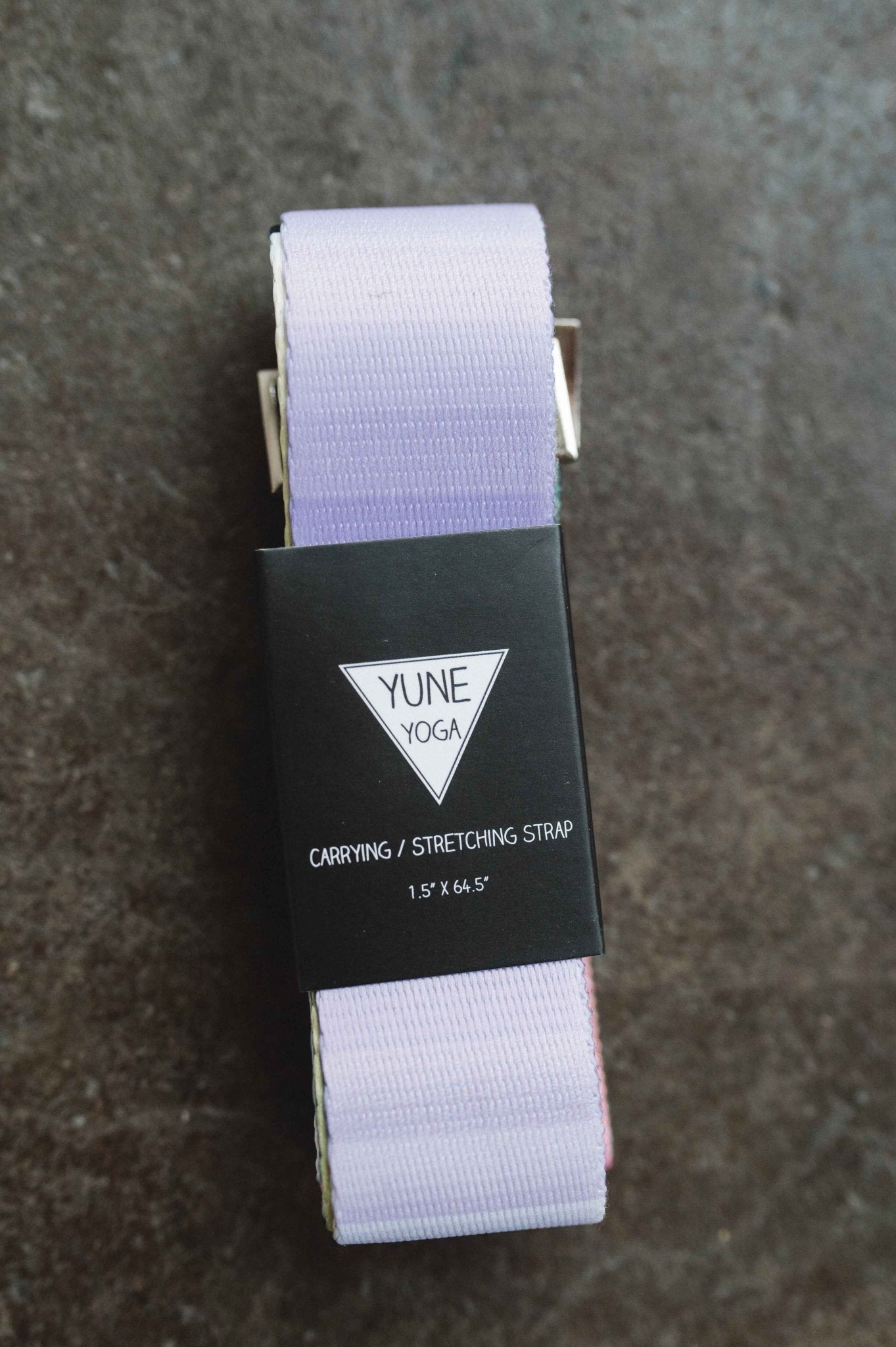 Helena Yoga Strap – Rainbow Stretching Strap w/ Metal Buckles | Yune Yoga Yune Yoga