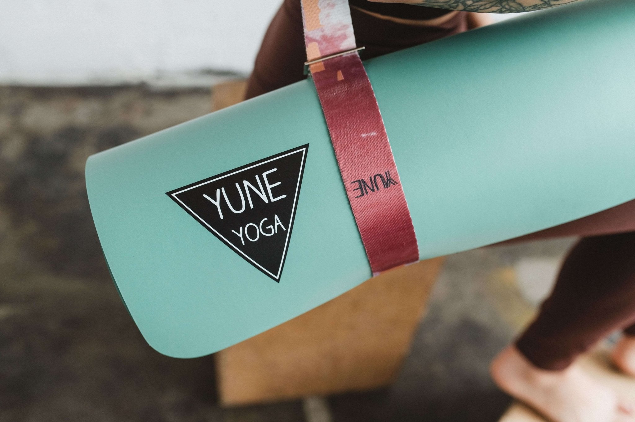 Hemlock Yoga Strap – Multicolor Stretching Strap w/ Metal Buckles | Yune Yoga Yune Yoga