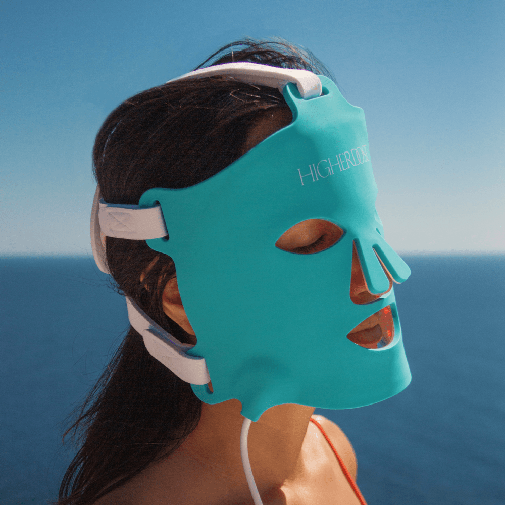 HigherDOSE Red Light Face Mask HigherDOSE