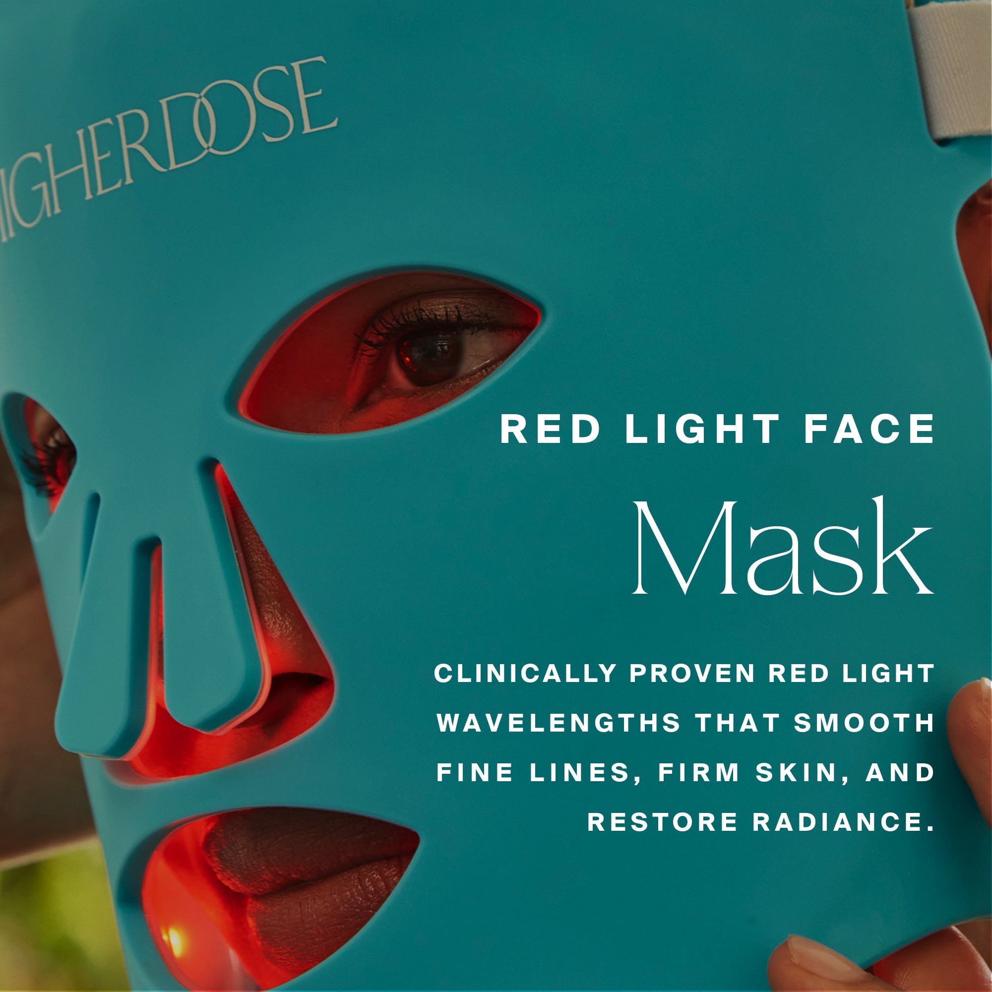 HigherDOSE Red Light Face Mask Red Light Face Mask HigherDOSE