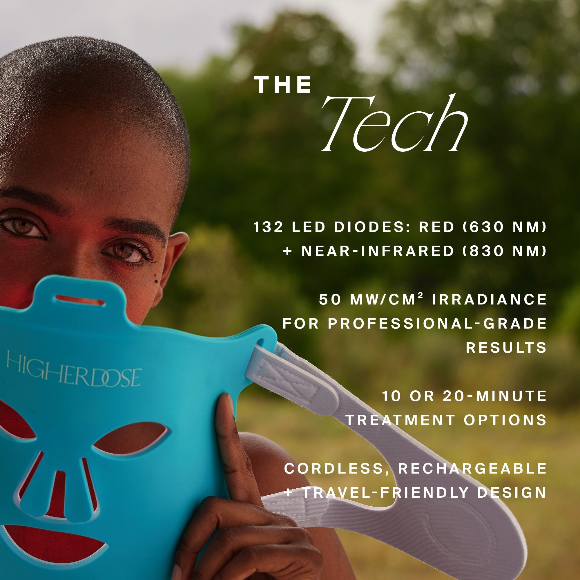 HigherDOSE Red Light Face Mask Red Light Face Mask HigherDOSE