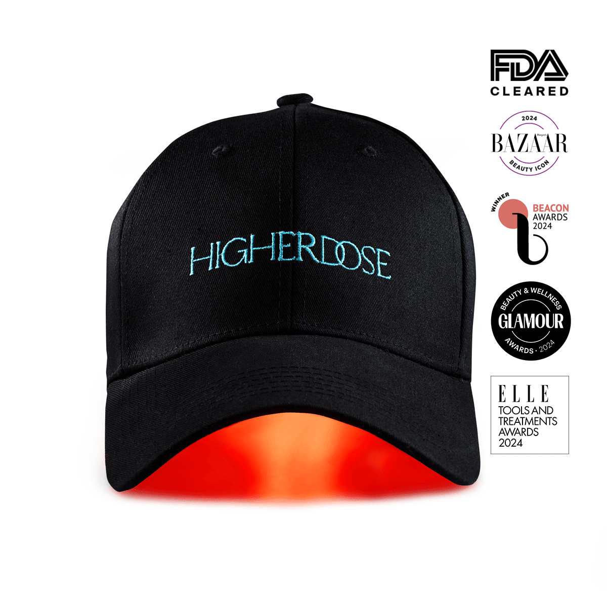 HigherDOSE Red Light Hat