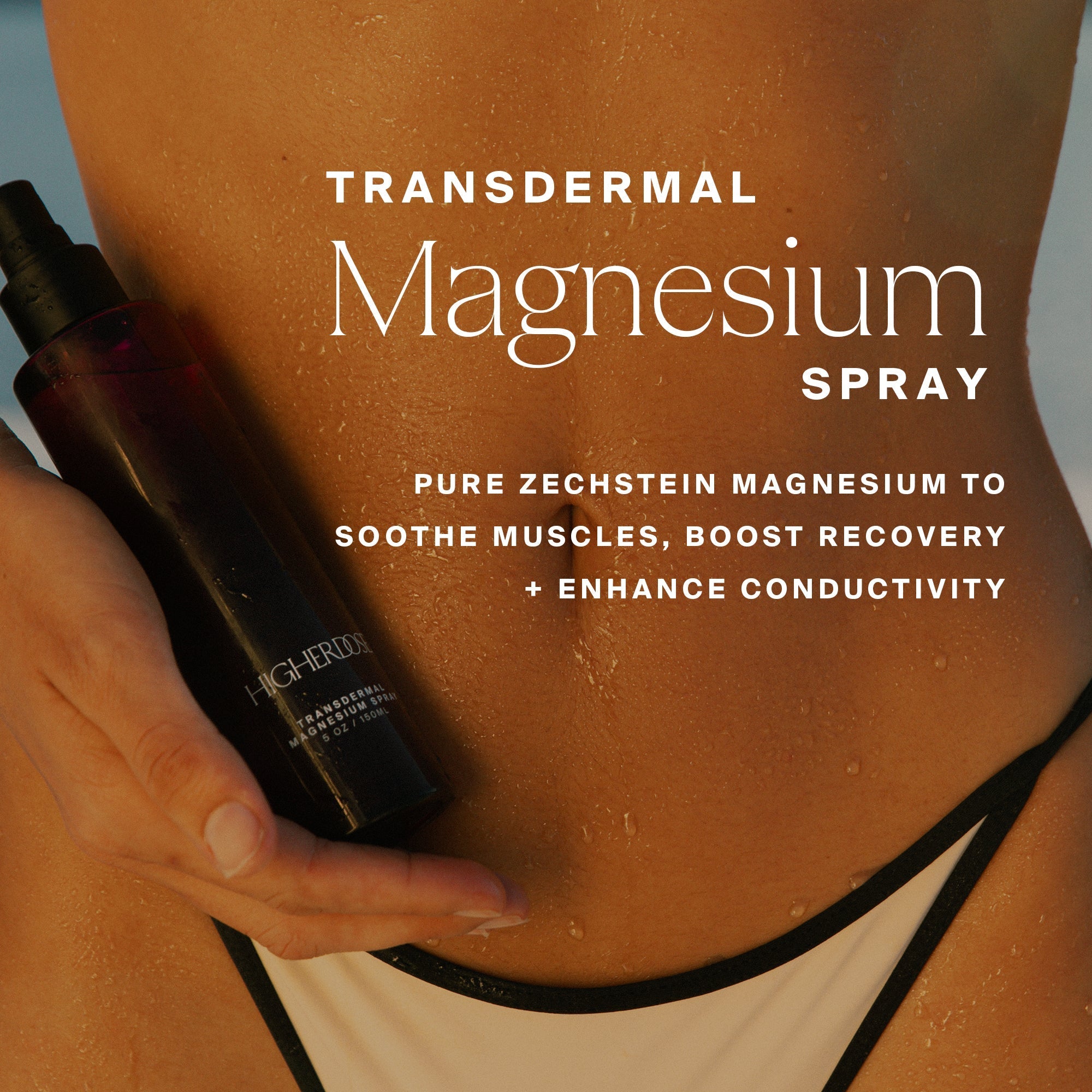 HigherDOSE Transdermal Magnesium Spray HigherDOSE