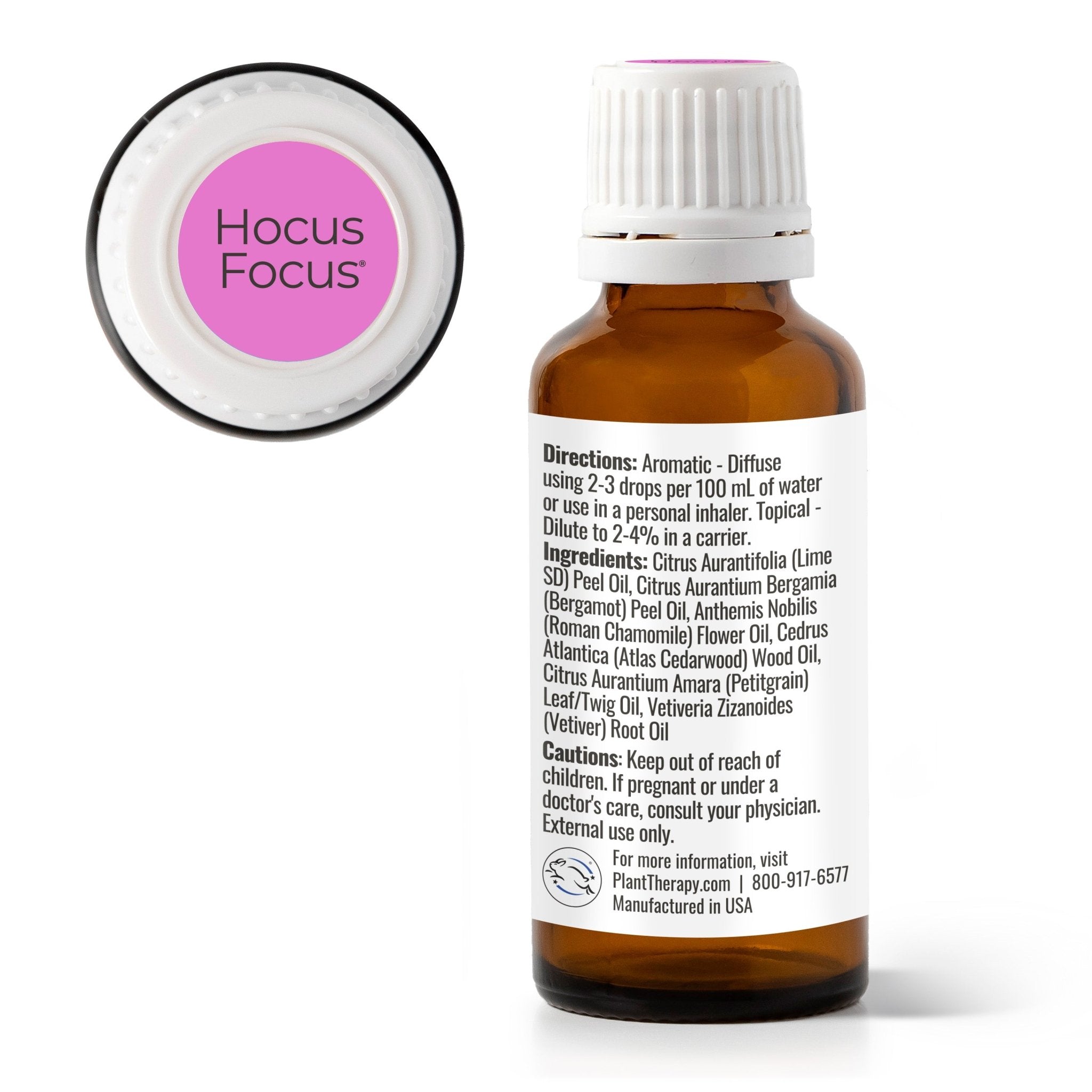 Hocus Focus KidSafe Essential Oil Blend Plant Therapy