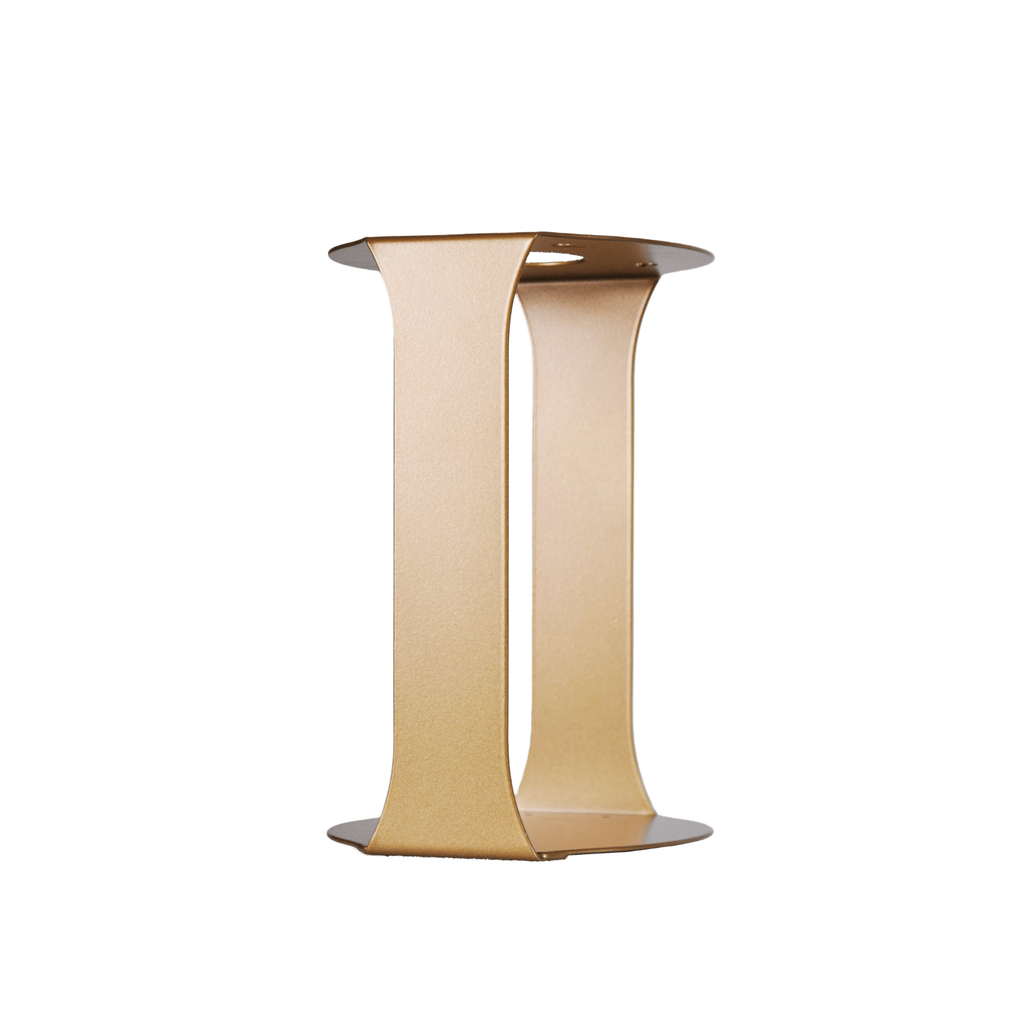 Homi Yoga Block Floor Stand | Gold Mache