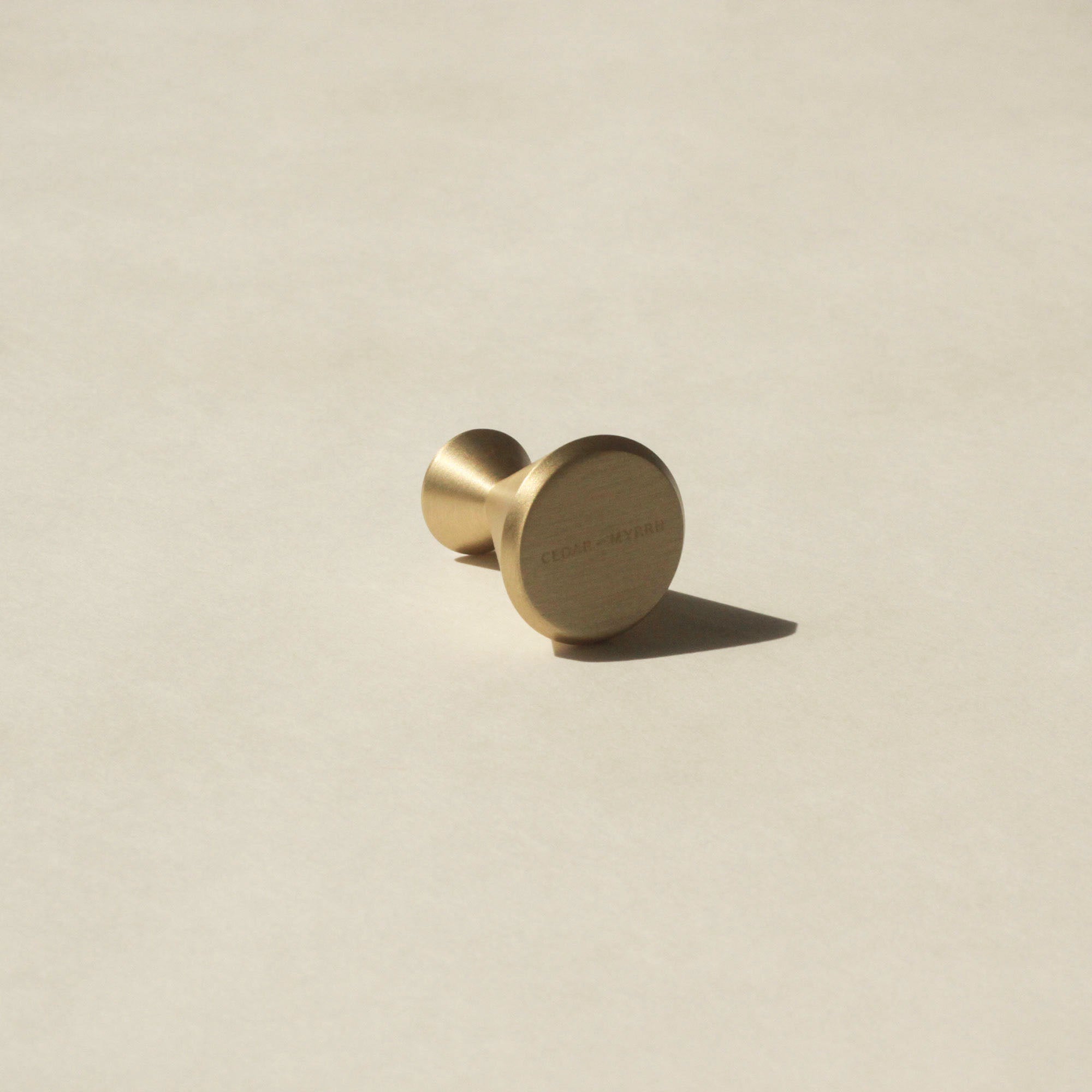 Hourglass Brass Incense Holder CEDAR AND MYRRH