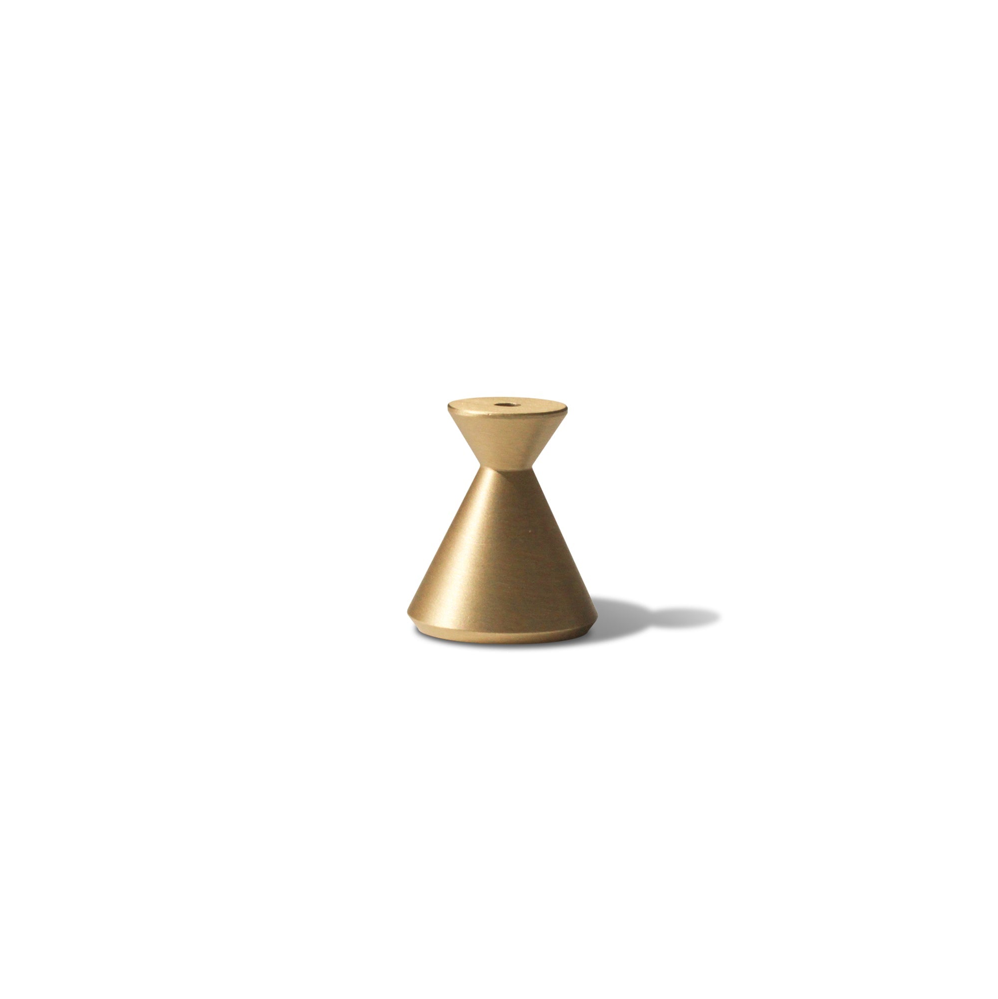 Hourglass Brass Incense Holder CEDAR AND MYRRH