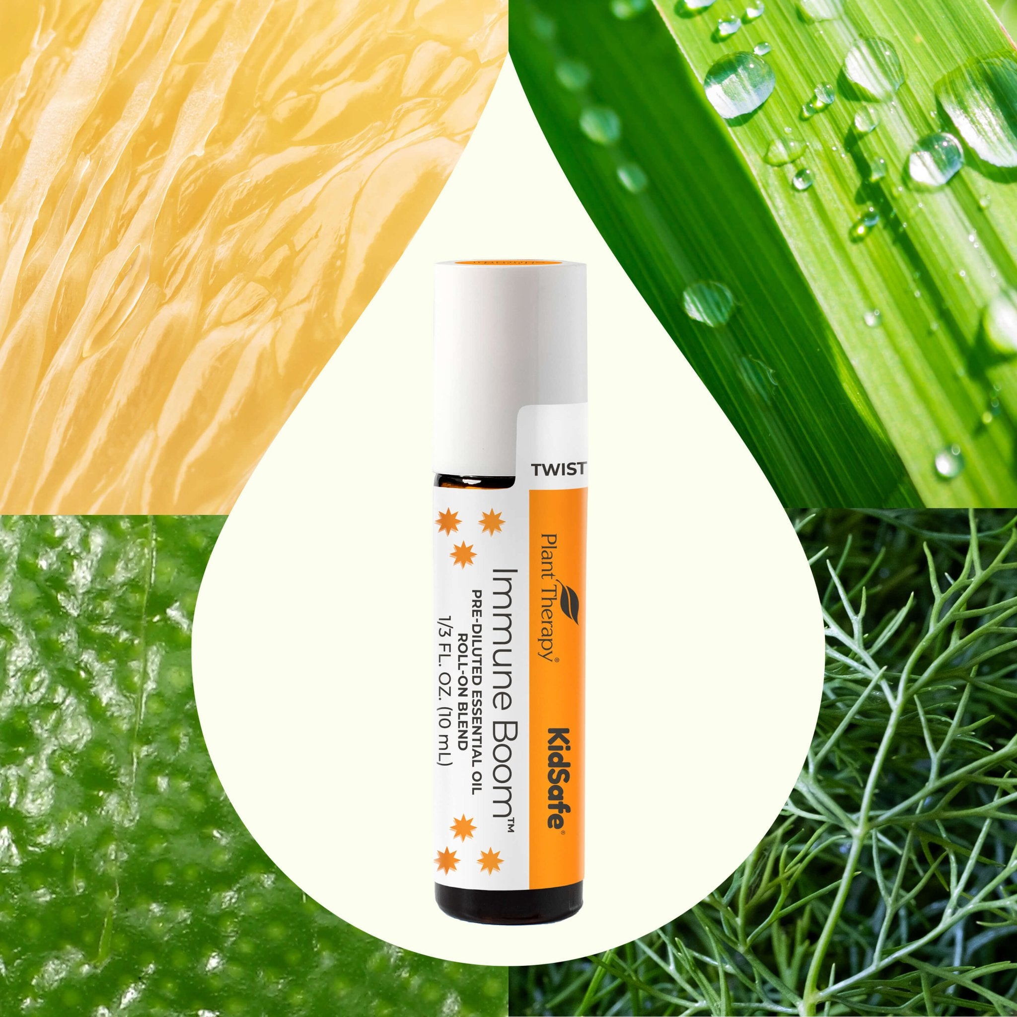 Immune Boom KidSafe Essential Oil Pre - Diluted Roll - On Plant Therapy