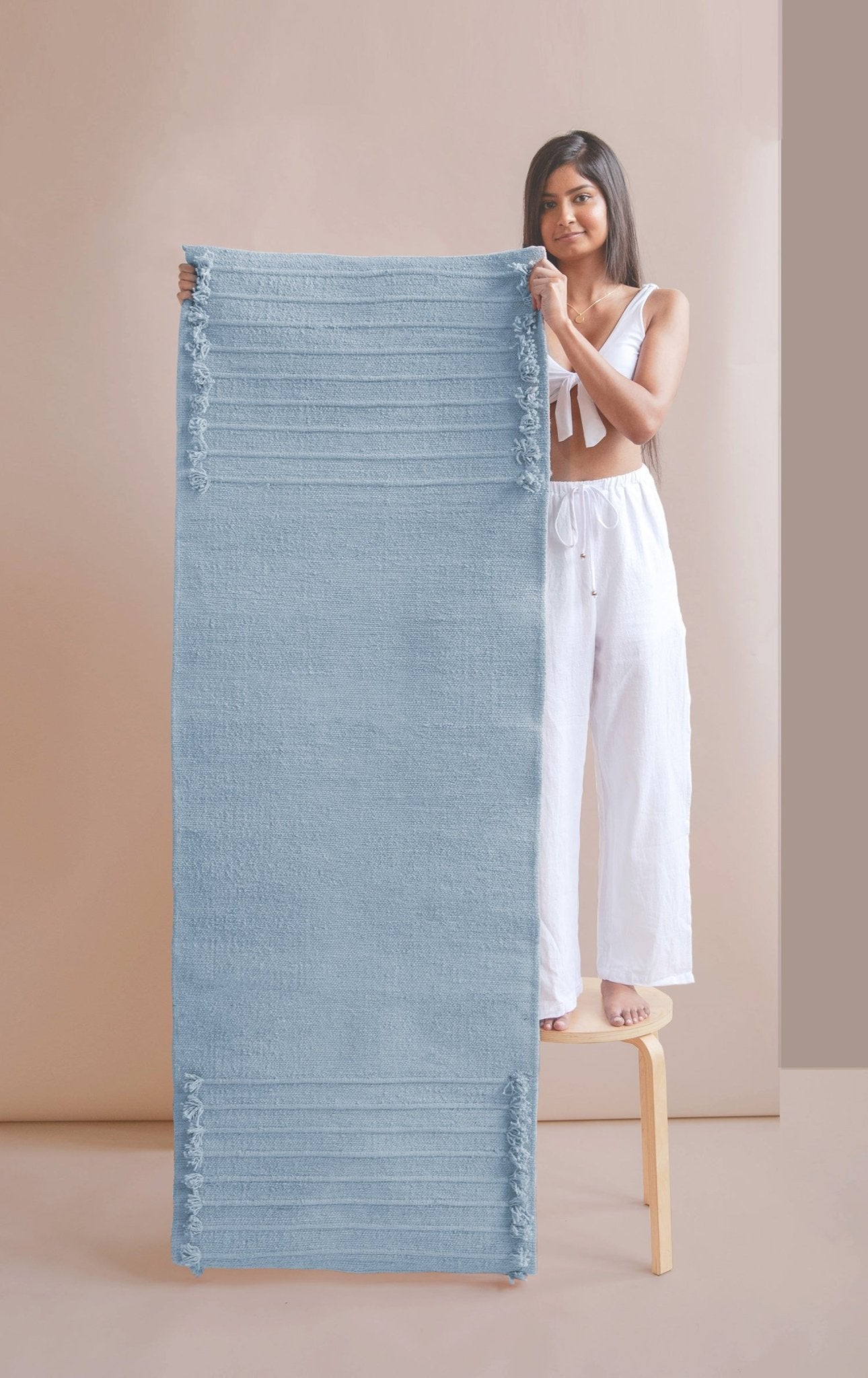 Indigo Moon - Naturally Dyed Herbal Yoga Mat okoliving
