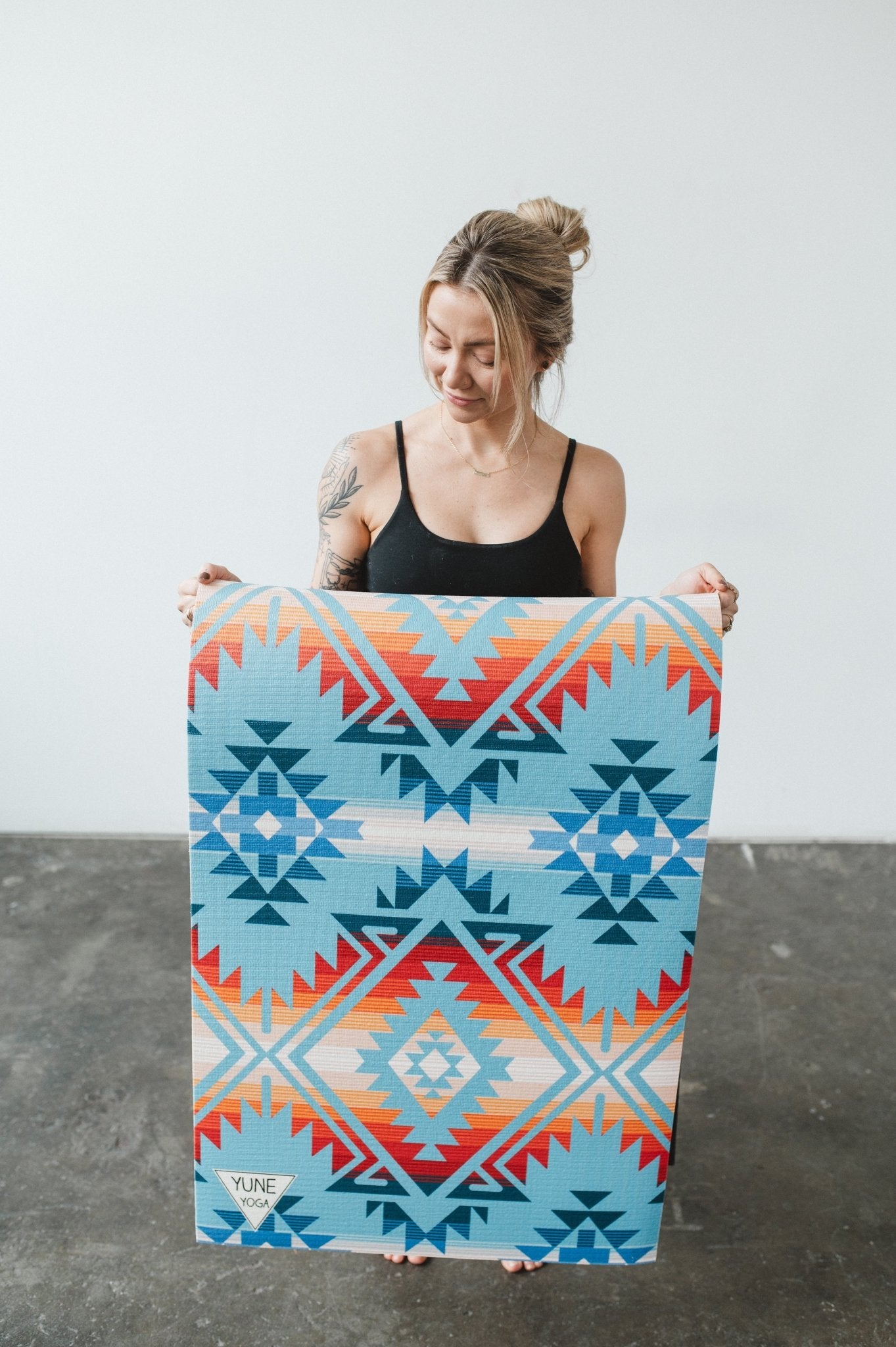 Jerome Turquoise Yoga Mat – 6 mm Extra Thick, Double - Sided Non - Slip, Eco - Friendly PER with Turquoise Water - Inspired Design | Yune Yoga Yune Yoga