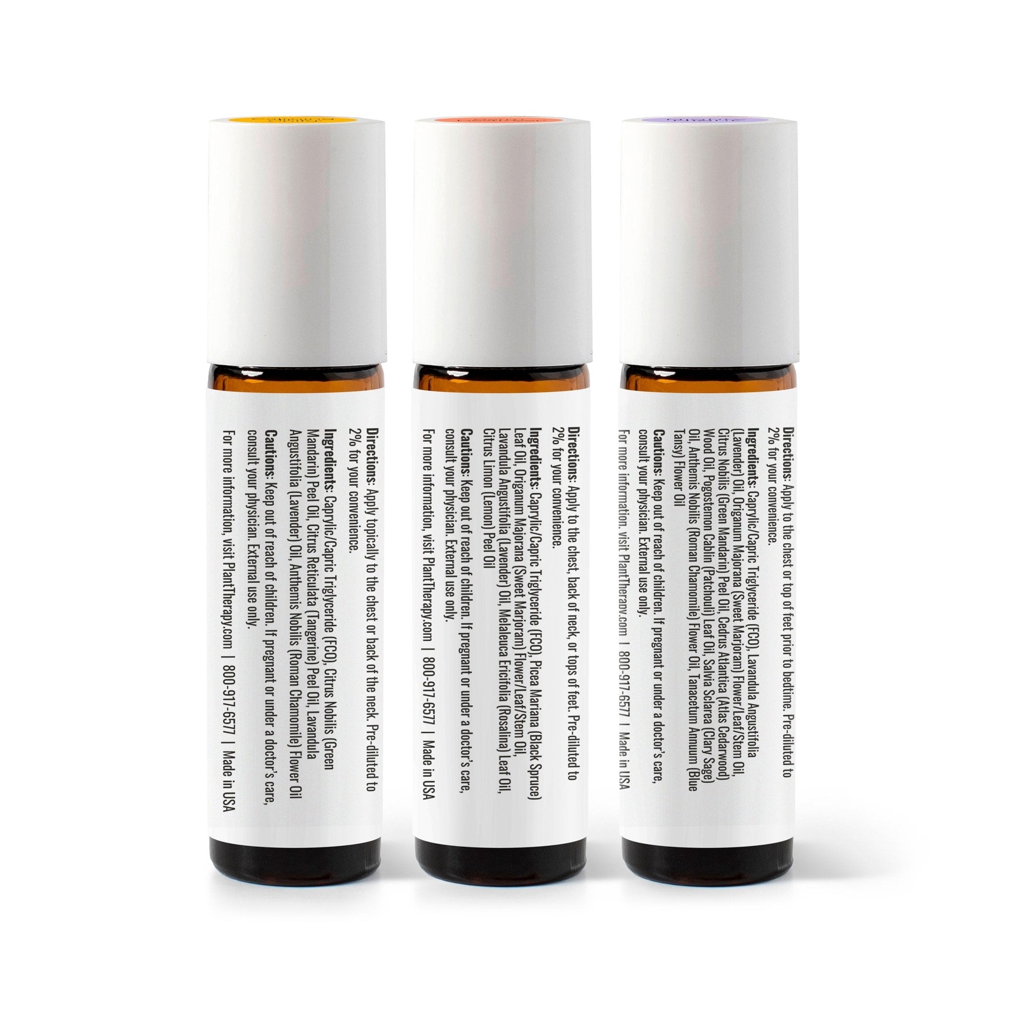KidSafe Essentials Roll - On 3 Set Plant Therapy