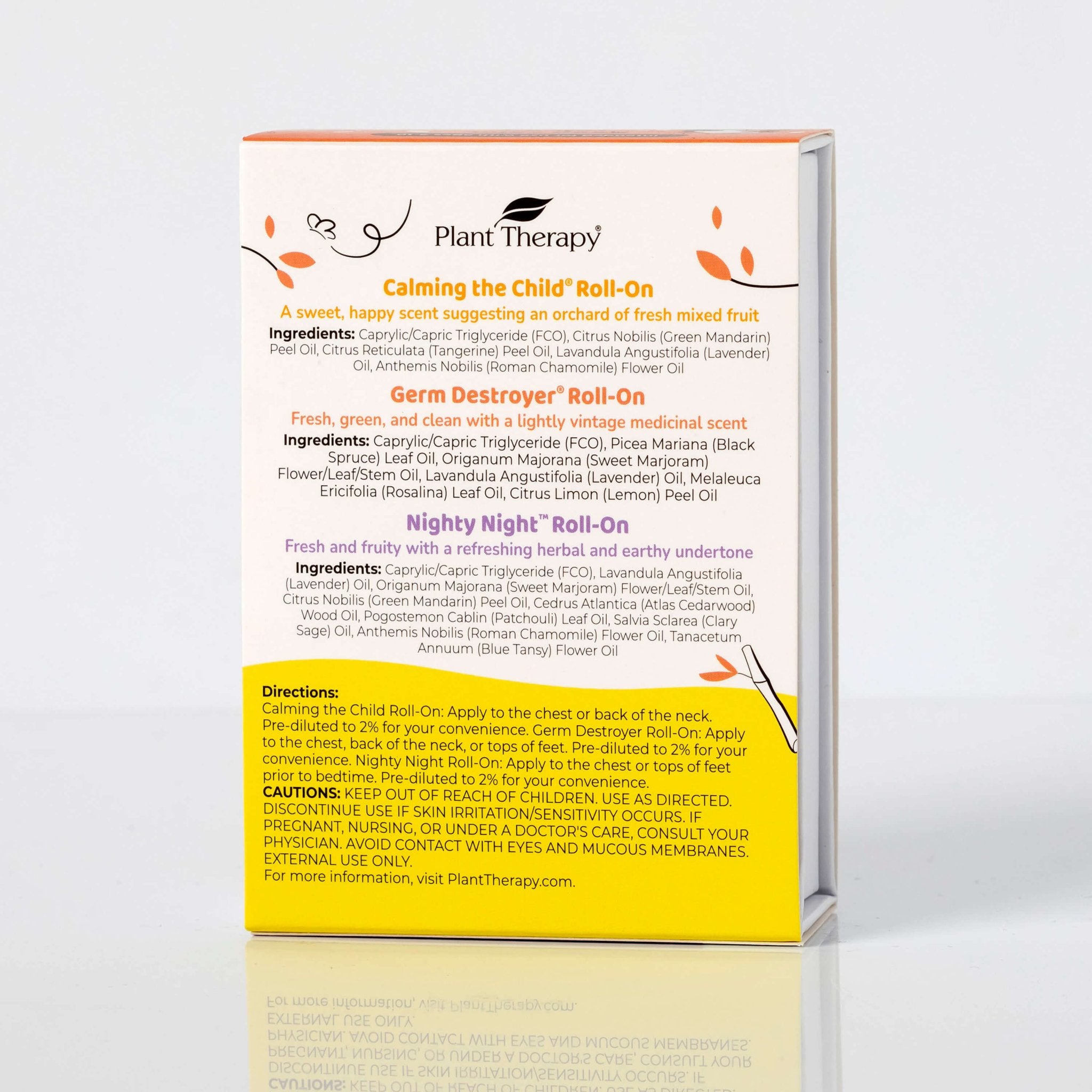 KidSafe Essentials Roll - On 3 Set Plant Therapy