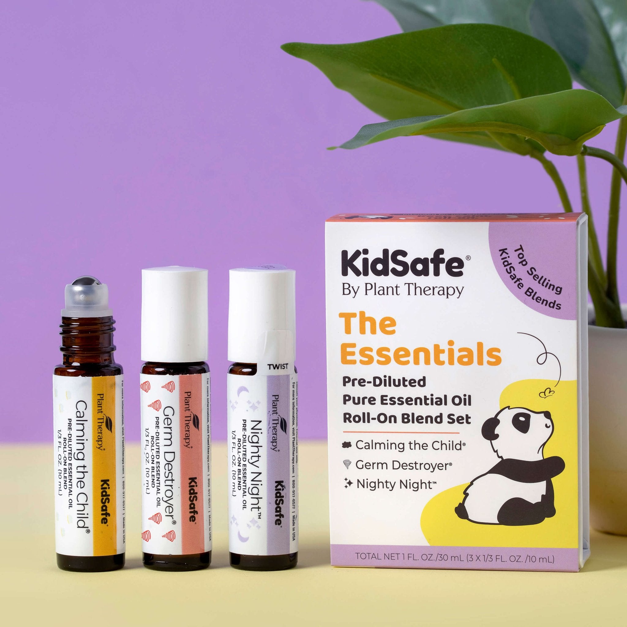 KidSafe Essentials Roll - On 3 Set Plant Therapy