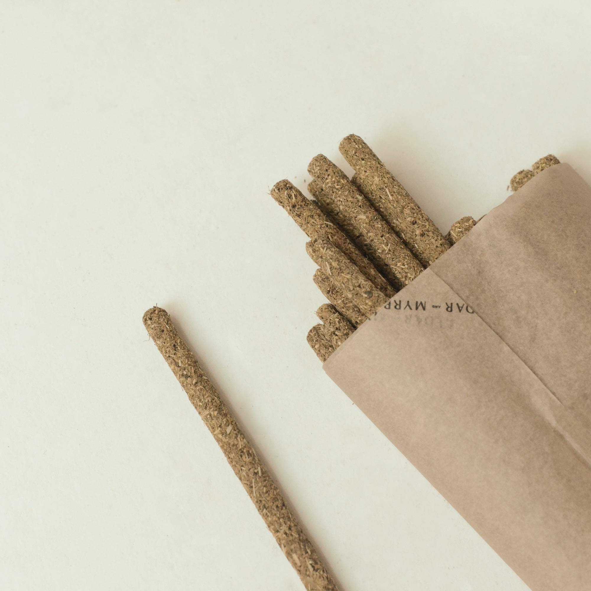 Lavender Short Incense Sticks – Hand - Rolled in Peru (30 Sticks) CEDAR AND MYRRH