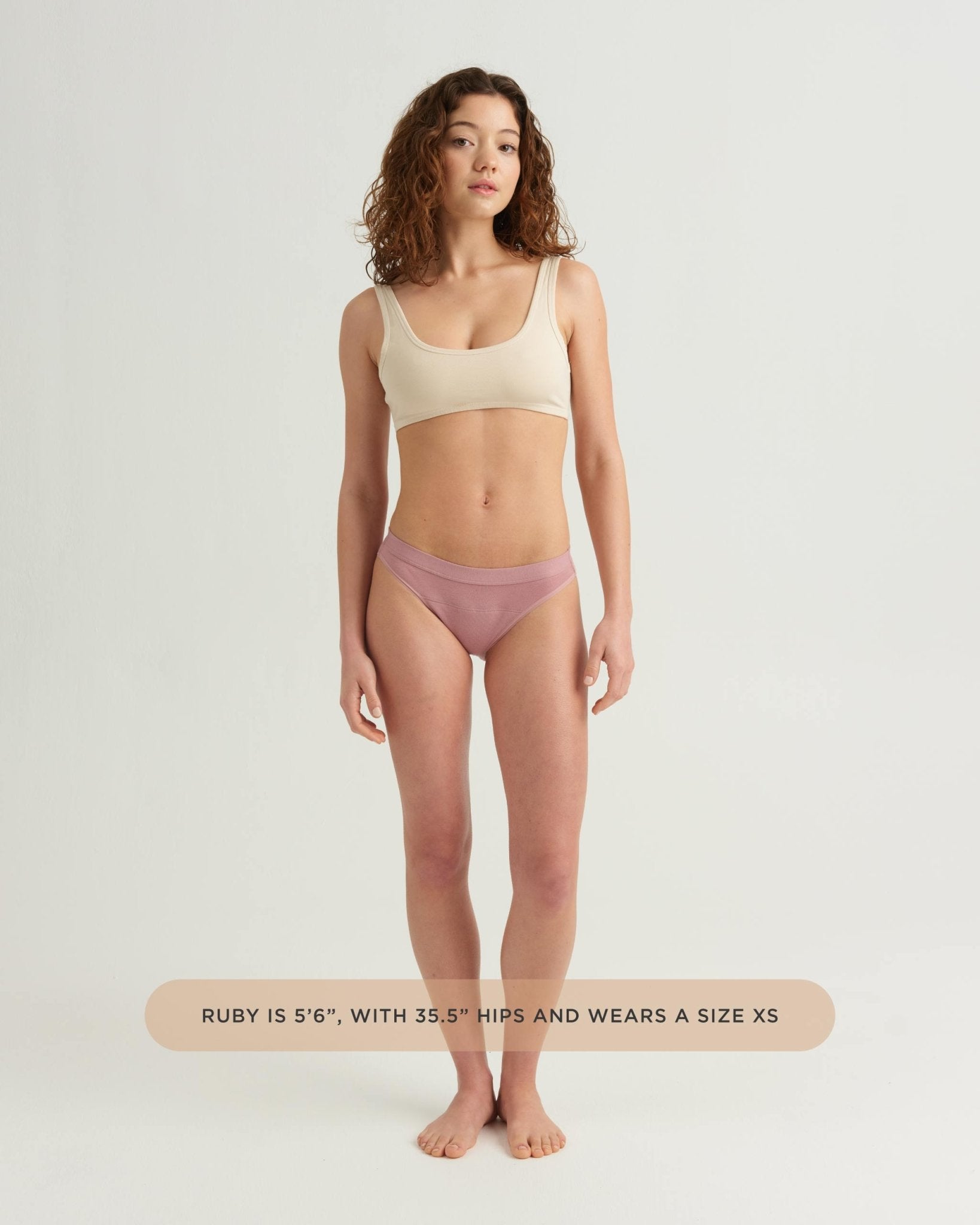 Leakproof Cotton Bikini Saalt