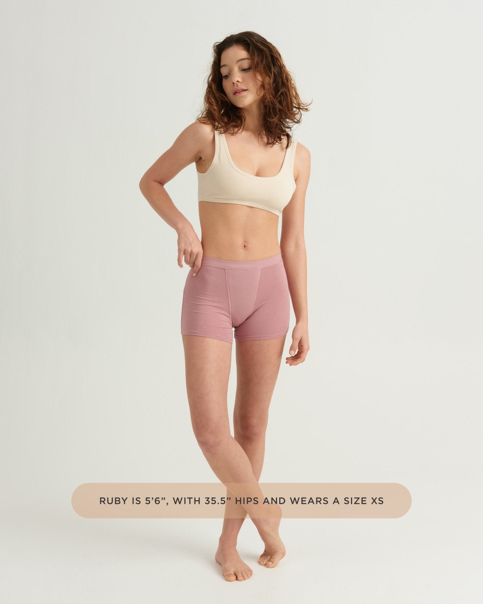 Leakproof Cotton Sleep Short Saalt