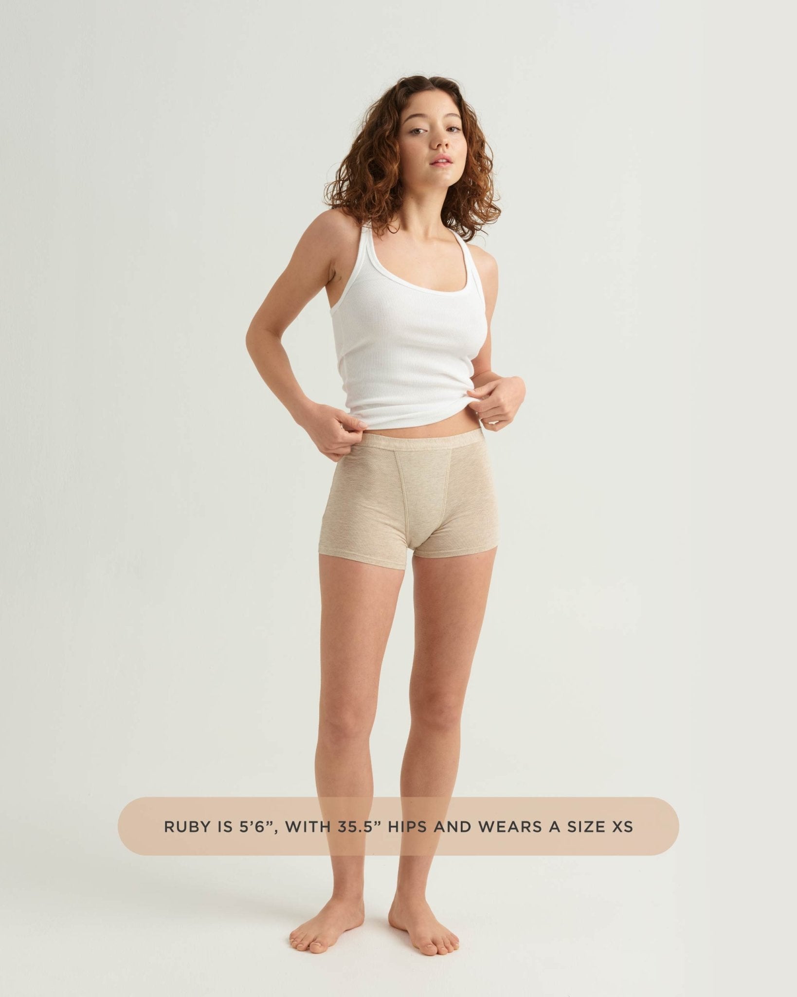 Leakproof Cotton Sleep Short Saalt