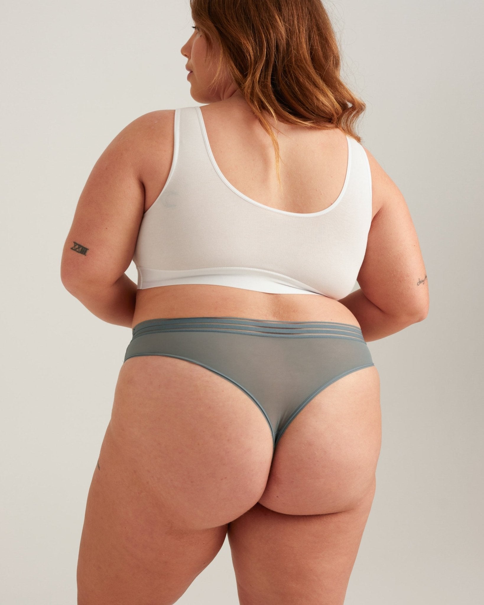 Leakproof Mesh Thong Saalt