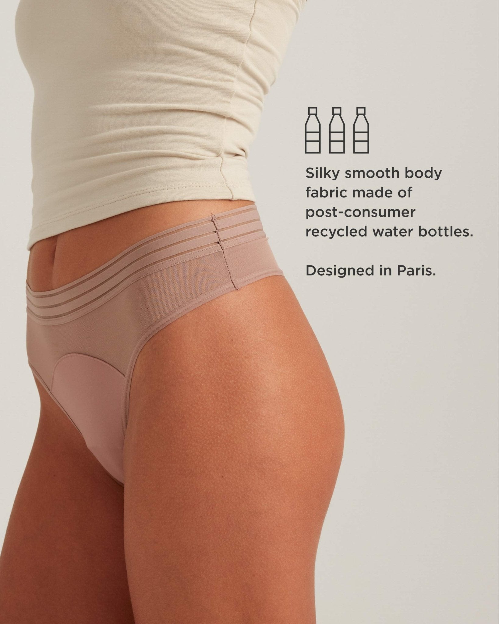 Leakproof Mesh Thong Saalt