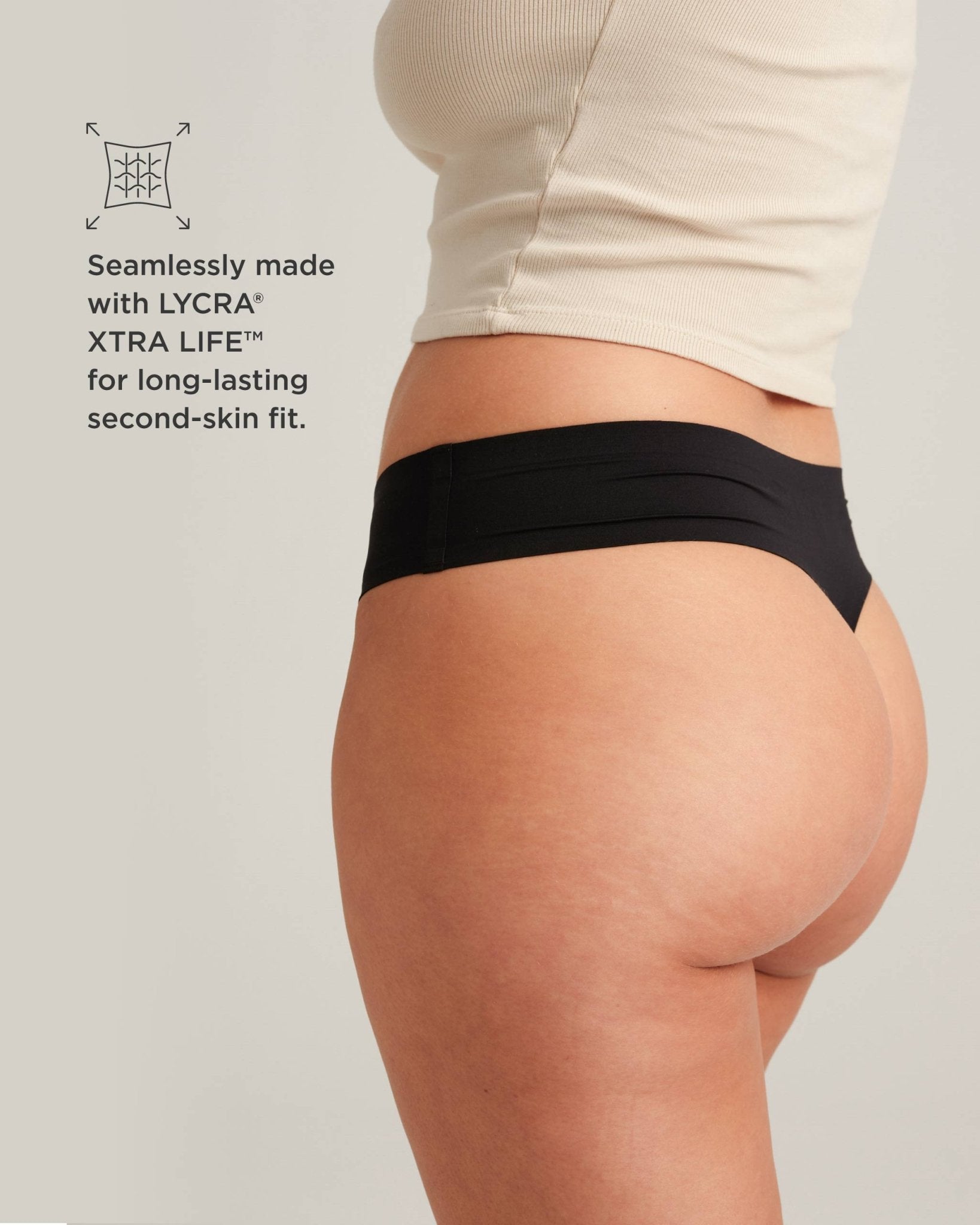 Leakproof Seamless Thong Saalt