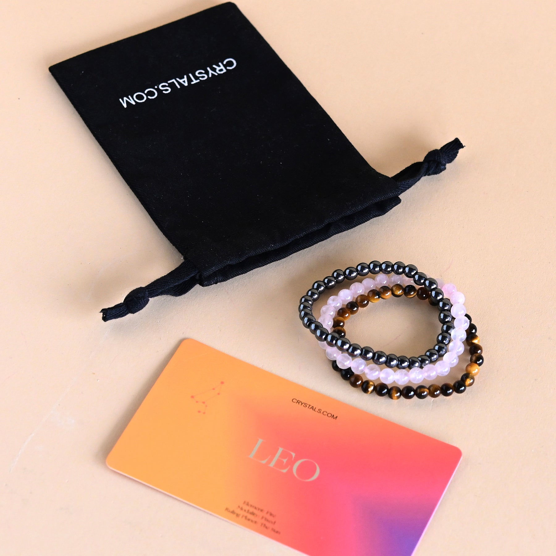 Leo Bracelet Trio CRYSTALS.COM