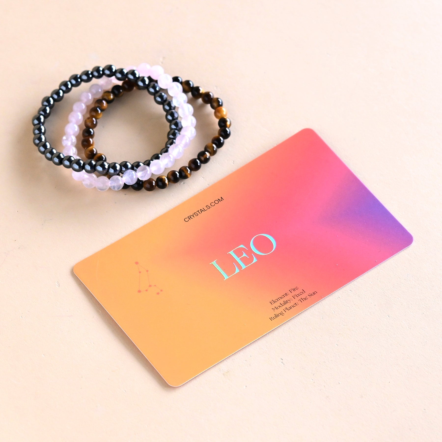 Leo Bracelet Trio CRYSTALS.COM