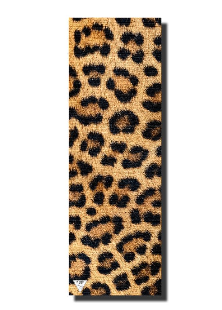 Leopard Pattern Yoga Mat – Eco - Friendly + Grip - Enhanced Flow | Yune Yune Yoga