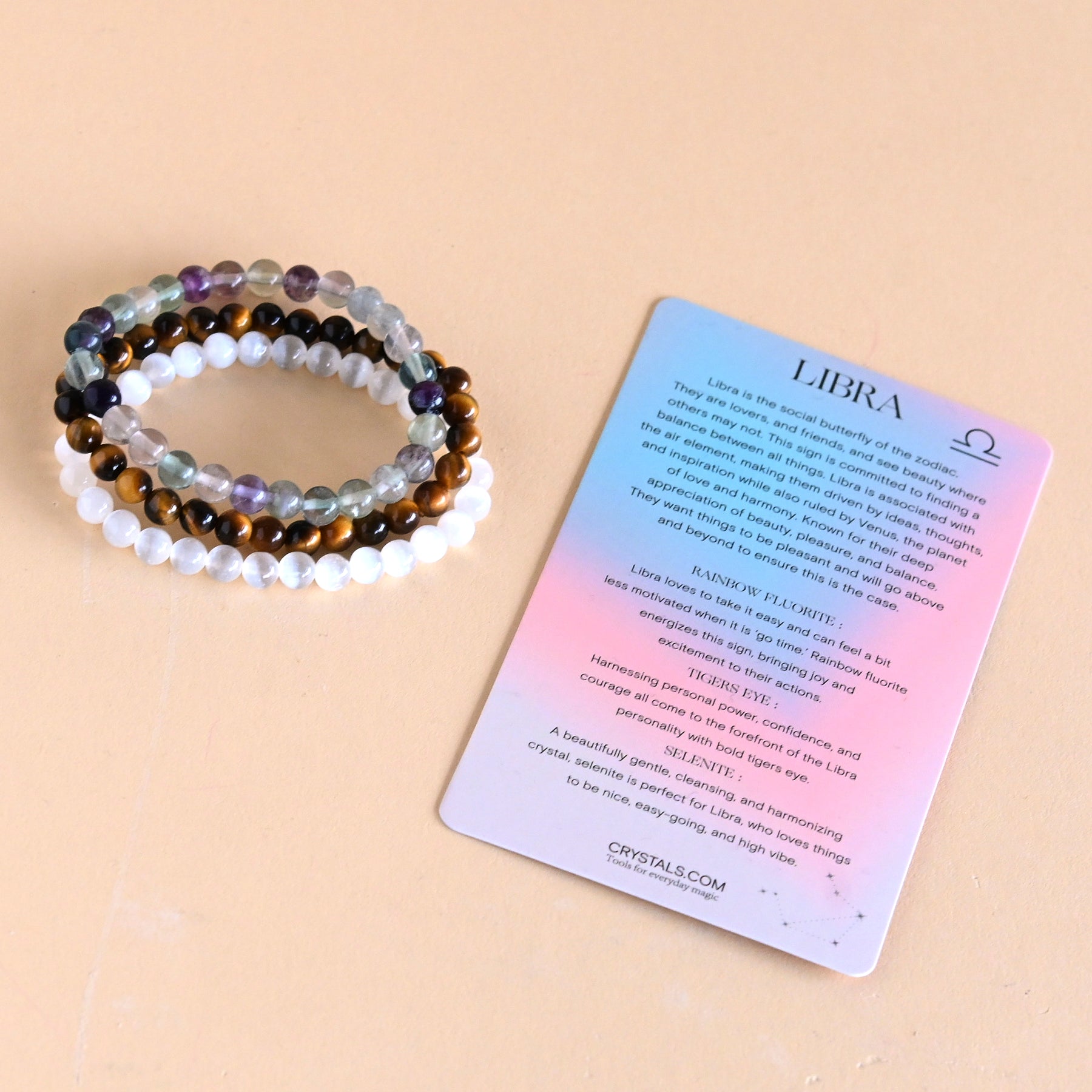 Libra Bracelet Trio CRYSTALS.COM