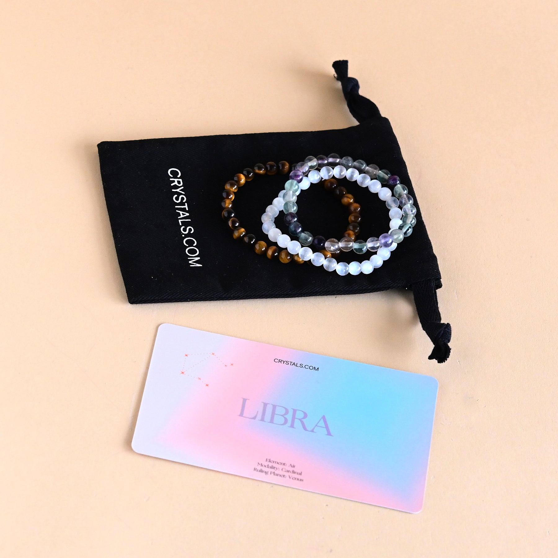 Libra Bracelet Trio CRYSTALS.COM