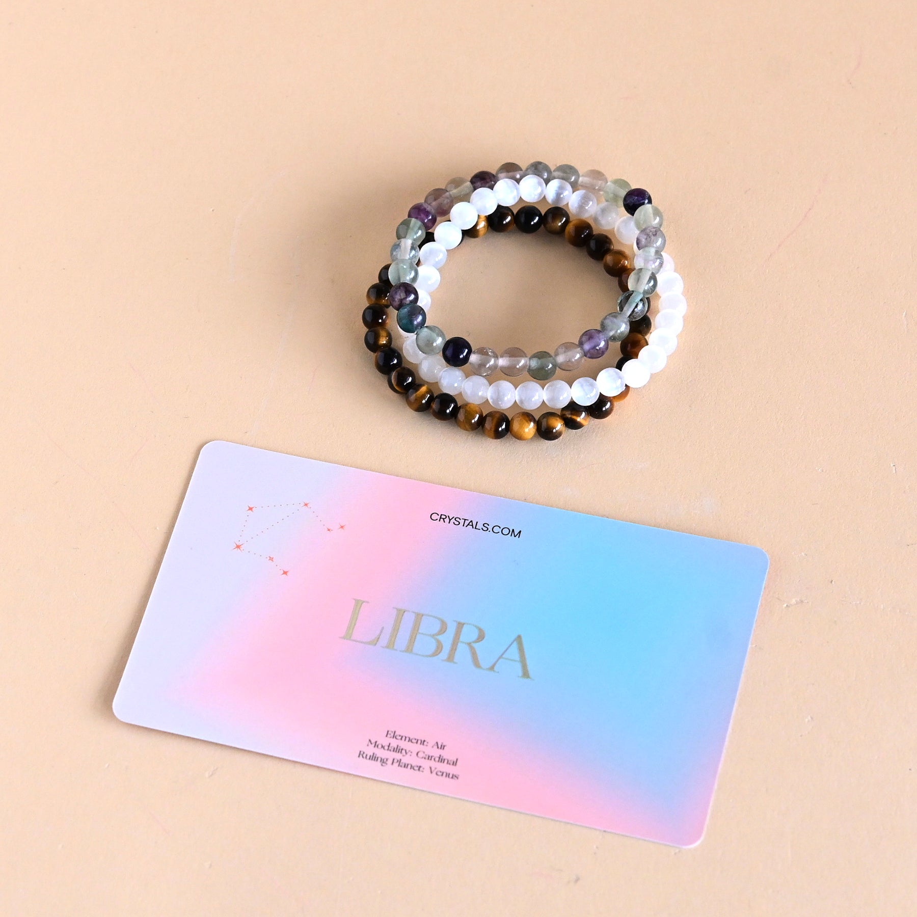 Libra Bracelet Trio CRYSTALS.COM