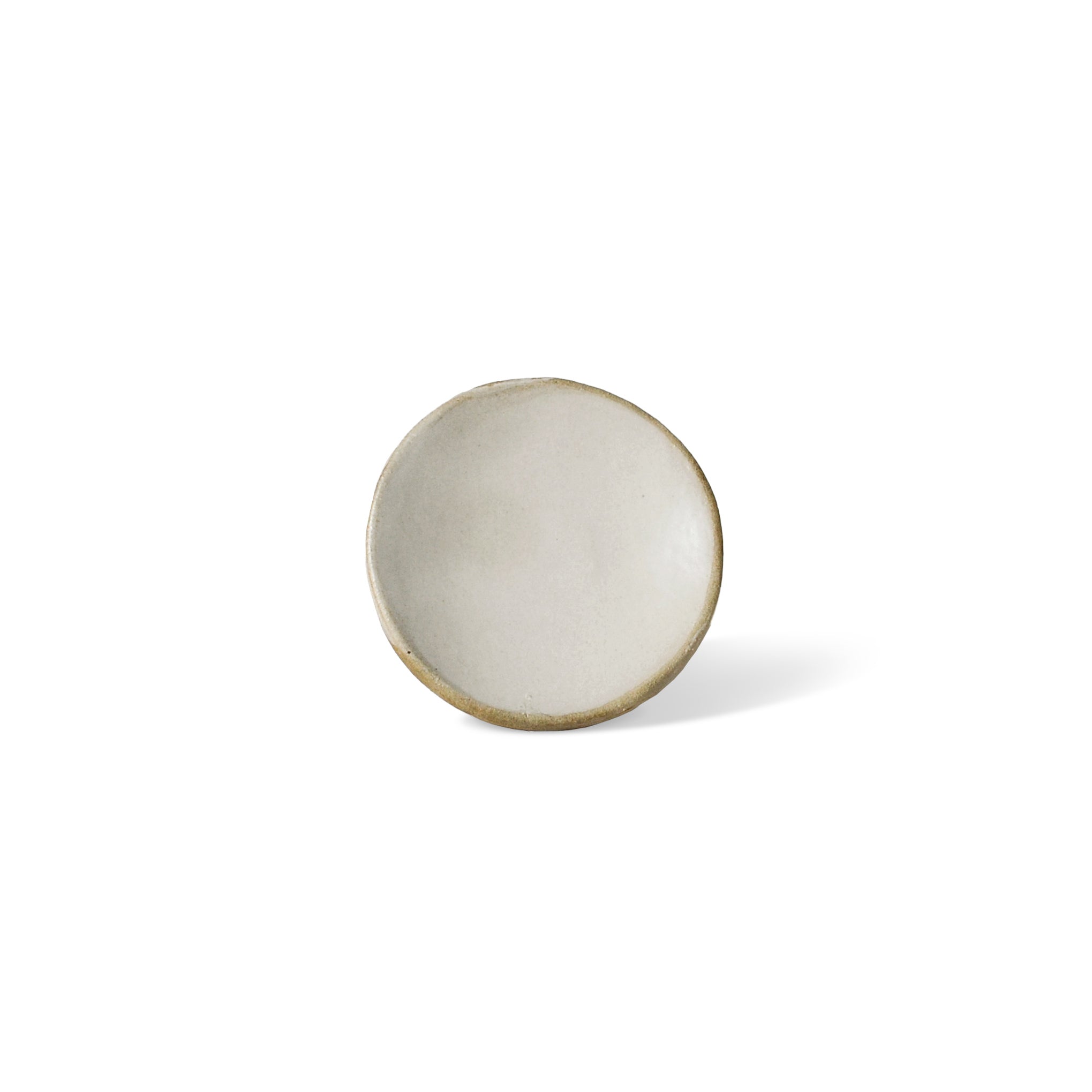 Light Grey Ceramic Incense Plate CEDAR AND MYRRH