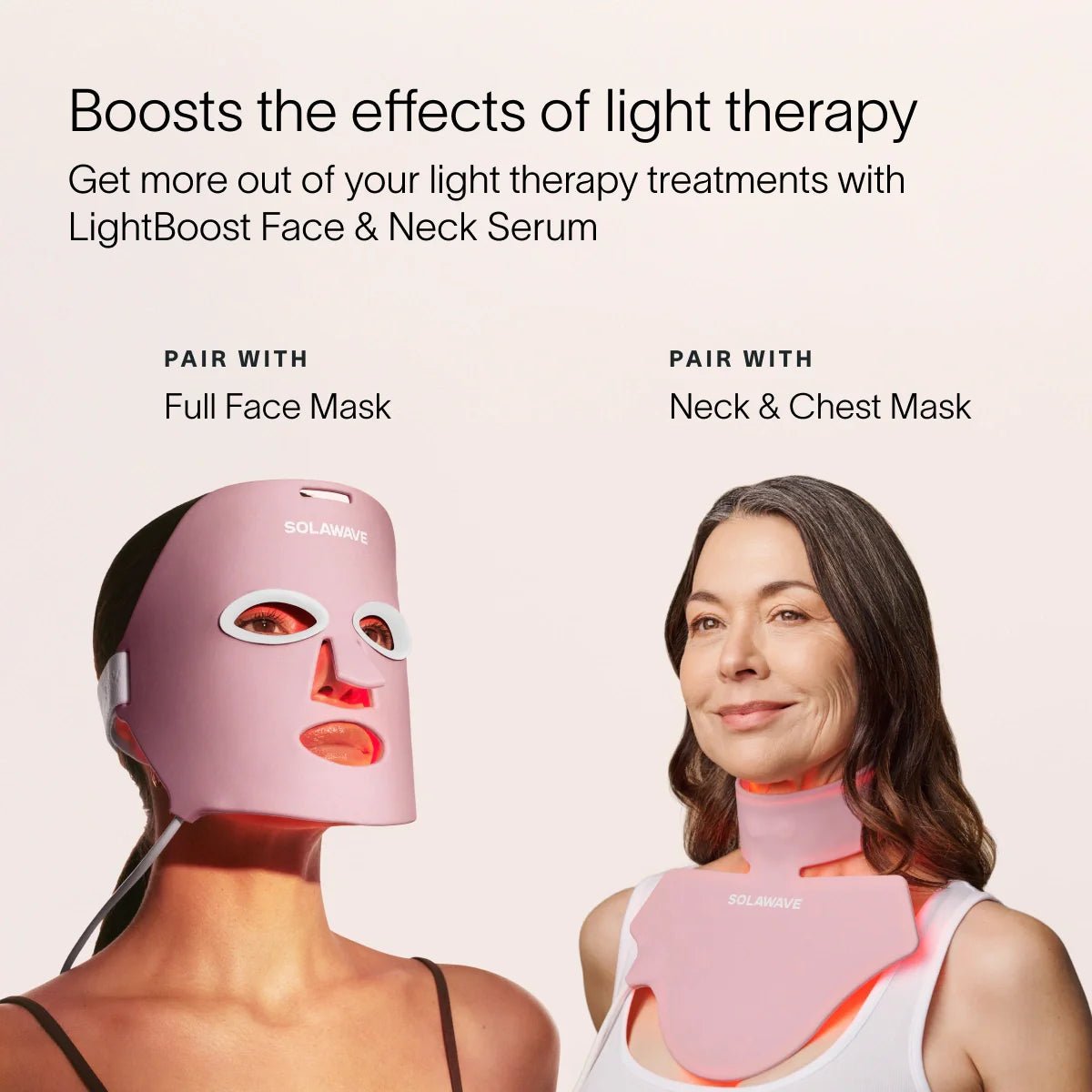 Light Therapy Boosting Face & Neck Serum Solawave